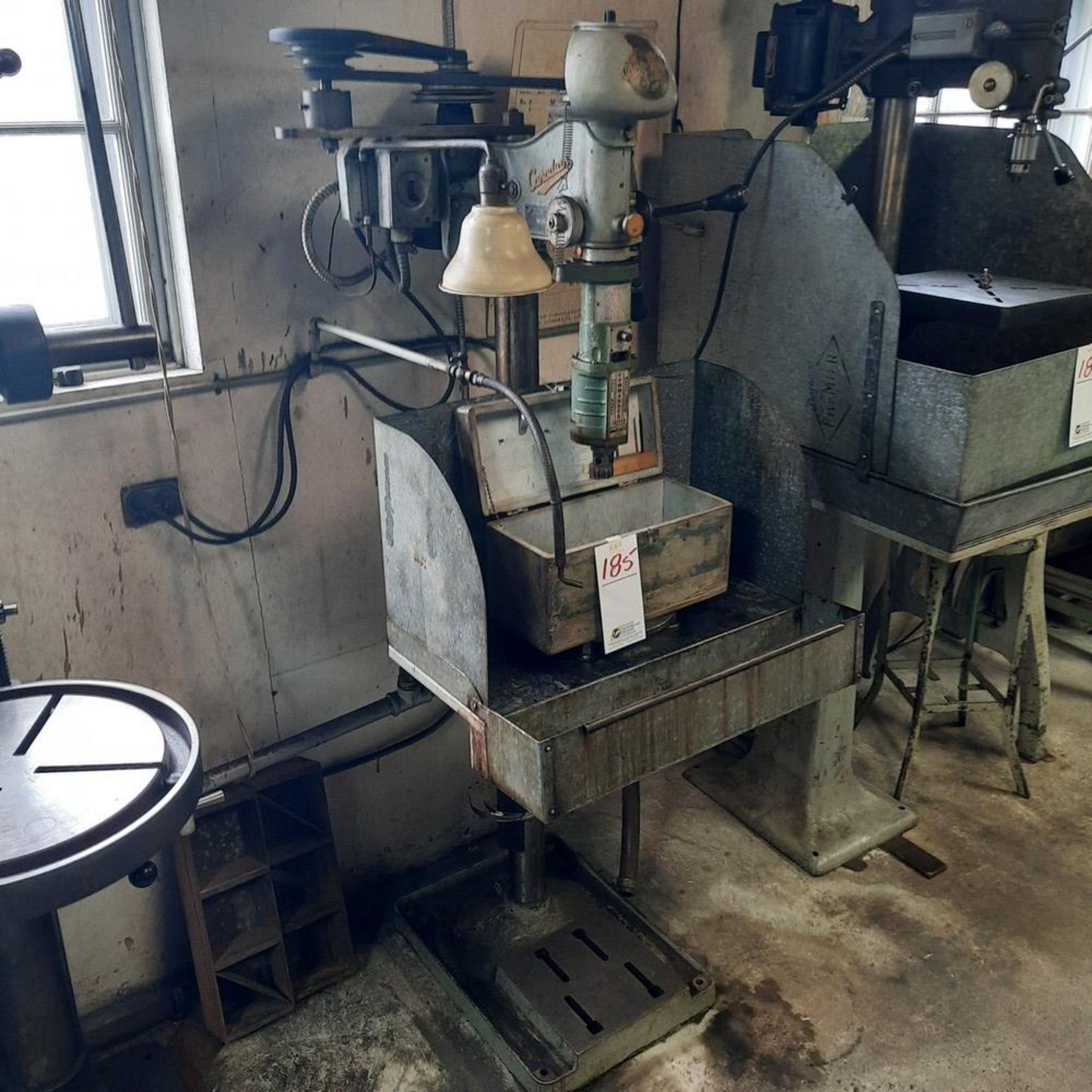 CANADIAN Drill Press, mod..15 Drill, w/ COMMANDER Tapper, Full Range / Multi Torque, c/w Access. &