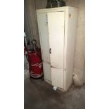 2-Door Metal Cabinet, 24'' xz 13'' x 63''
