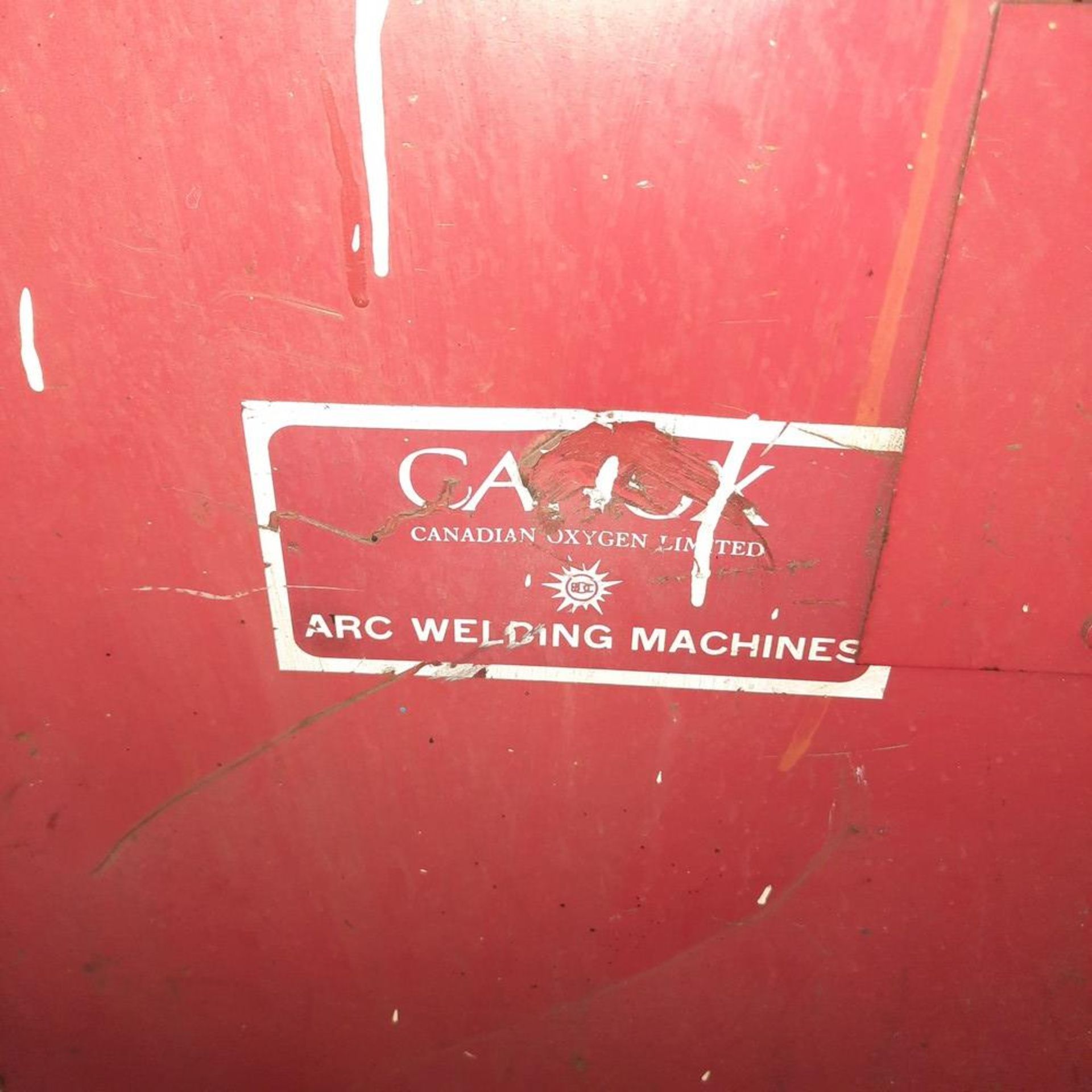 Mobile Arc Welding Machine, c/w Access. - Image 4 of 9