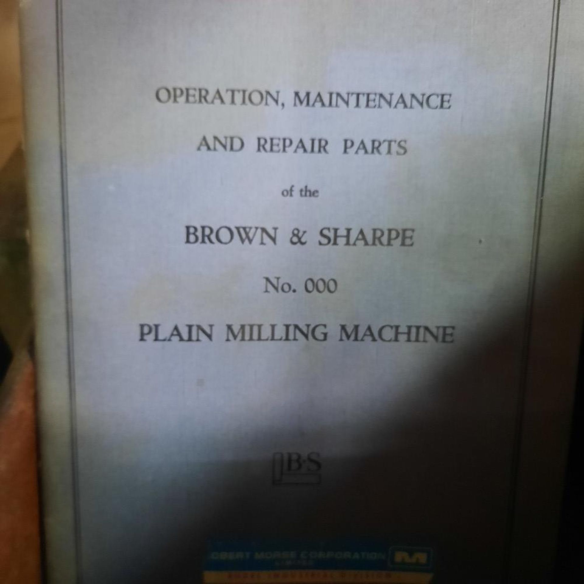 BROWN & SHARPE Automatic Milling Machine, - Image 6 of 9