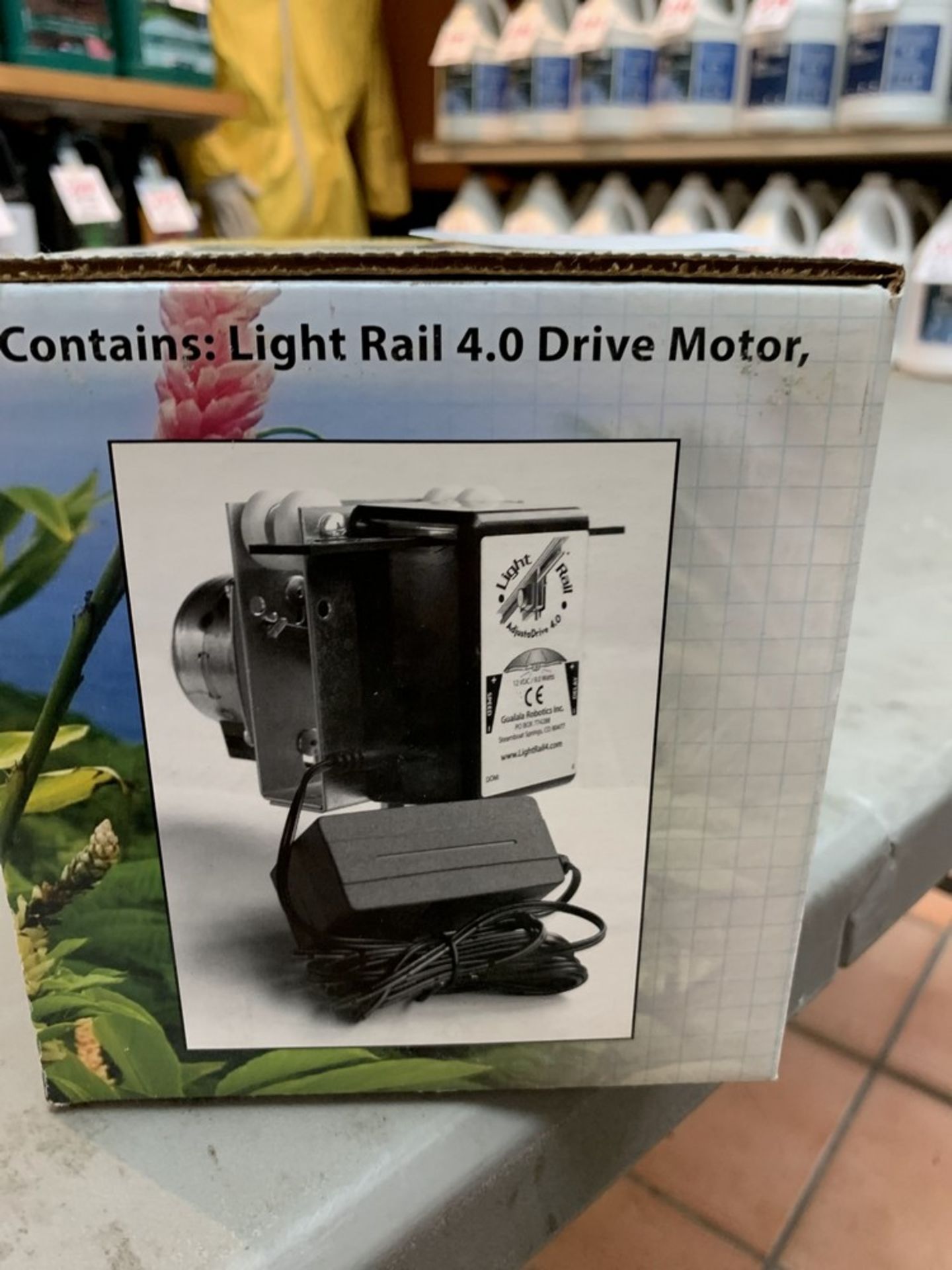 Light Rail 4.0 Drive motor, ajustable