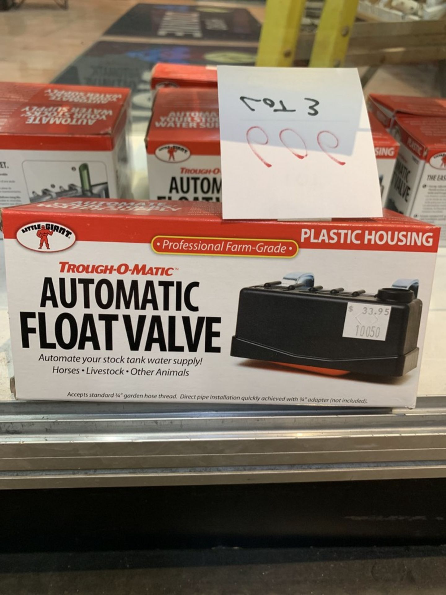 LOT: (3) - Trough-O-Matic - Automatic Float Valve