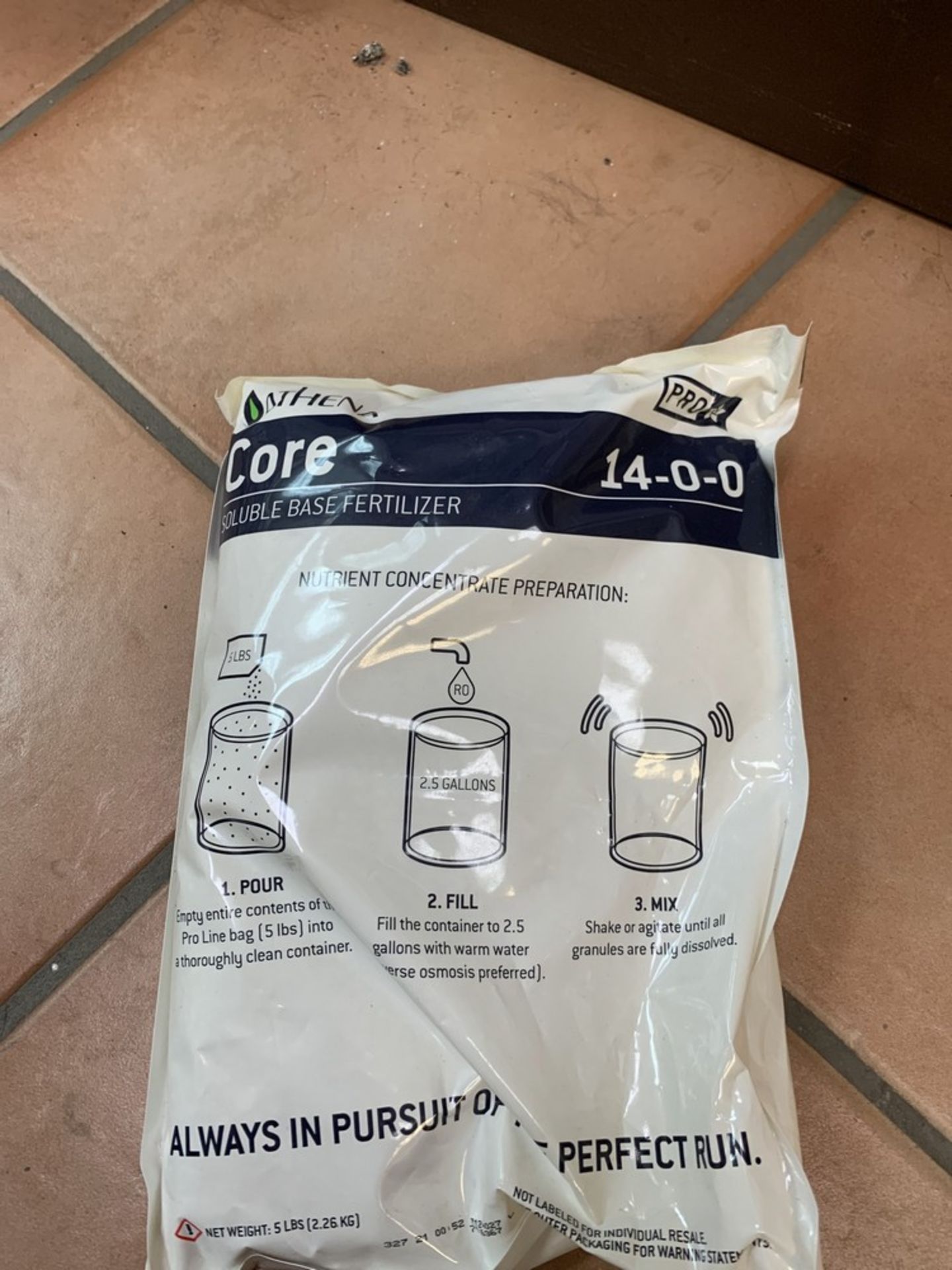 LOT: (5) - AtHena Core fertilizer