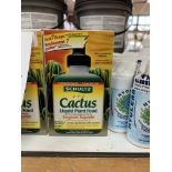 LOT: (21) - Asst'd products - cleaning, nutrition and cactus food