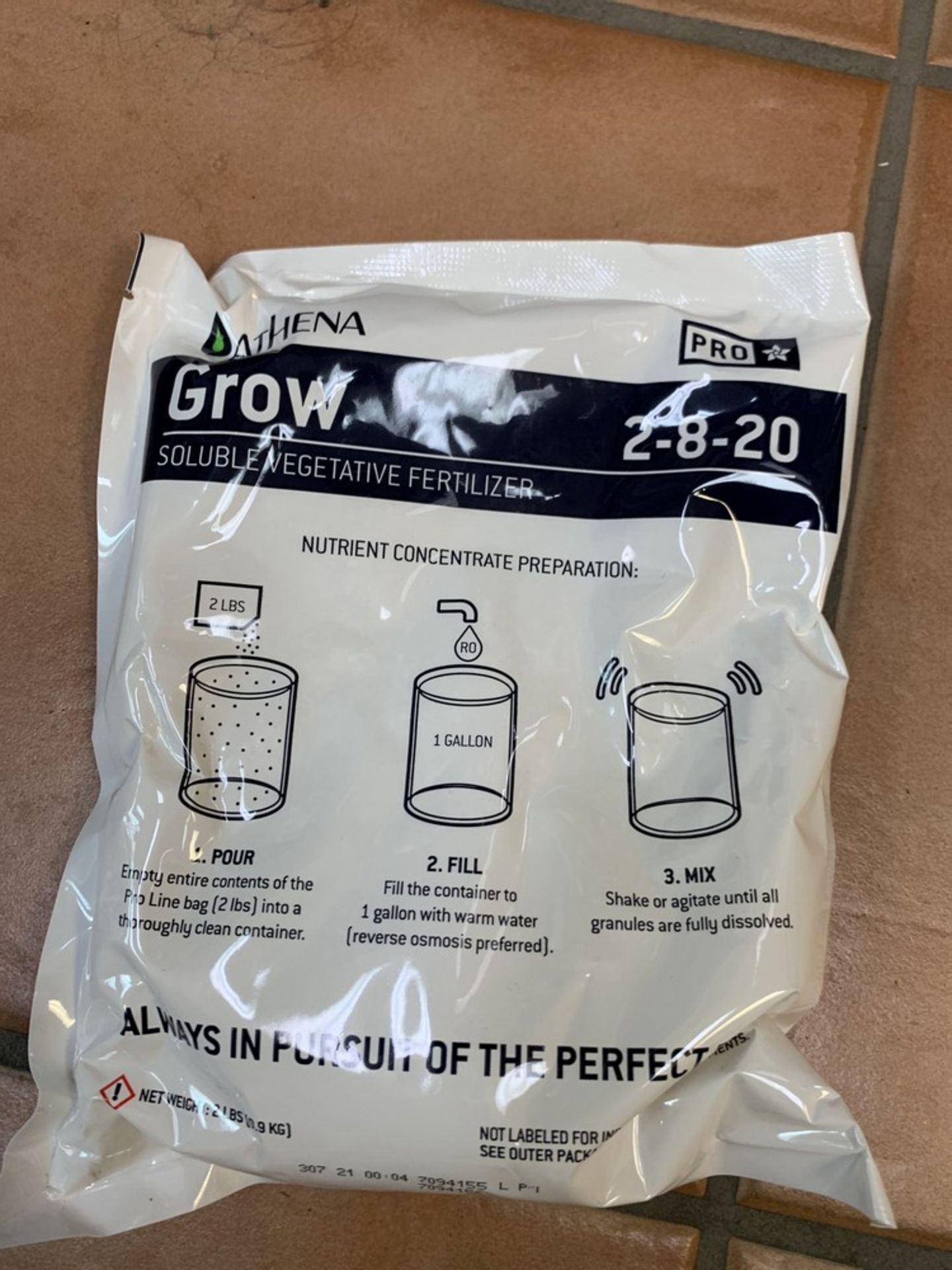 LOT: (5) - AtHena Grow fertilizer