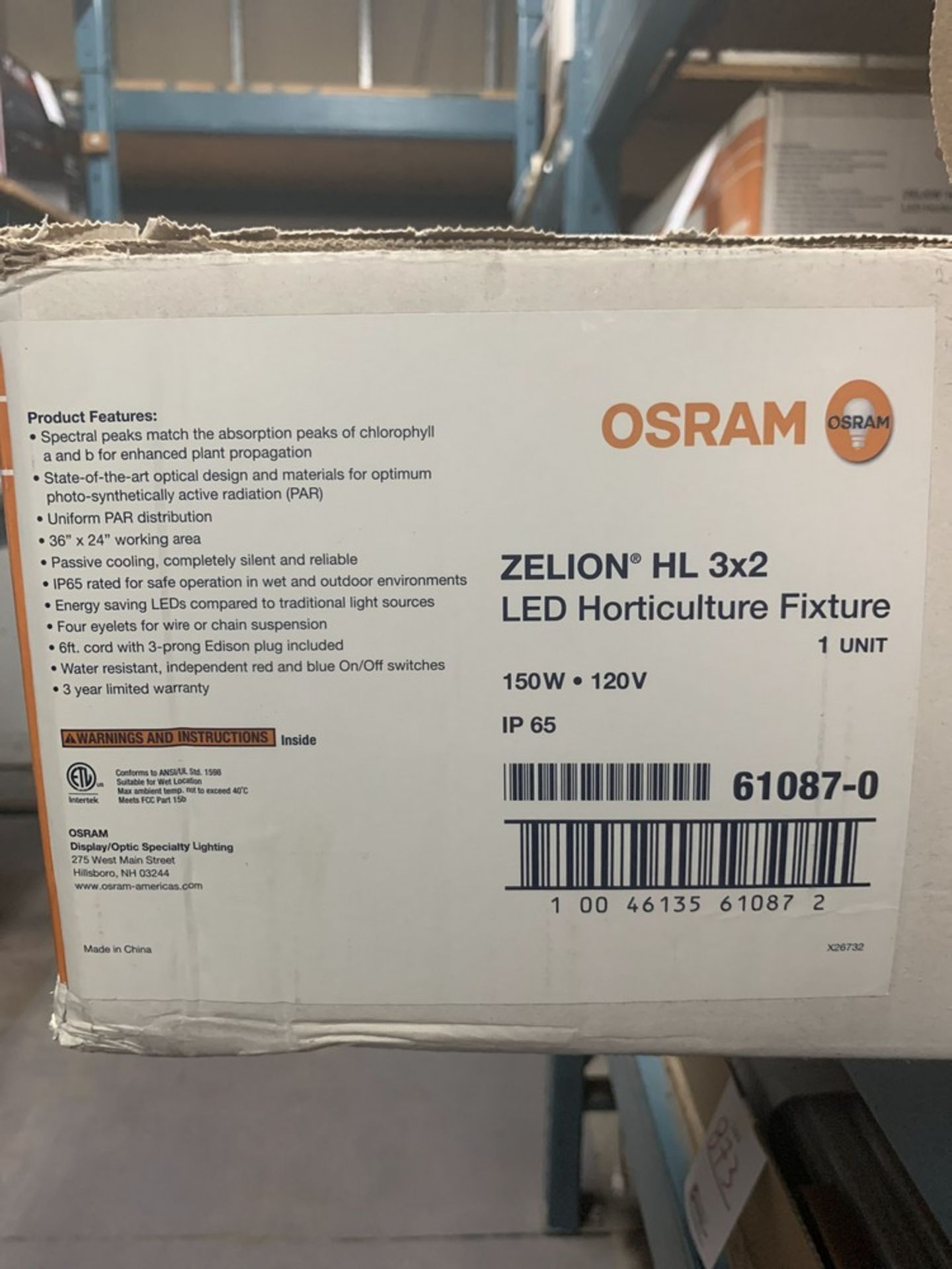 LED Horticulture Fixture - Image 2 of 2