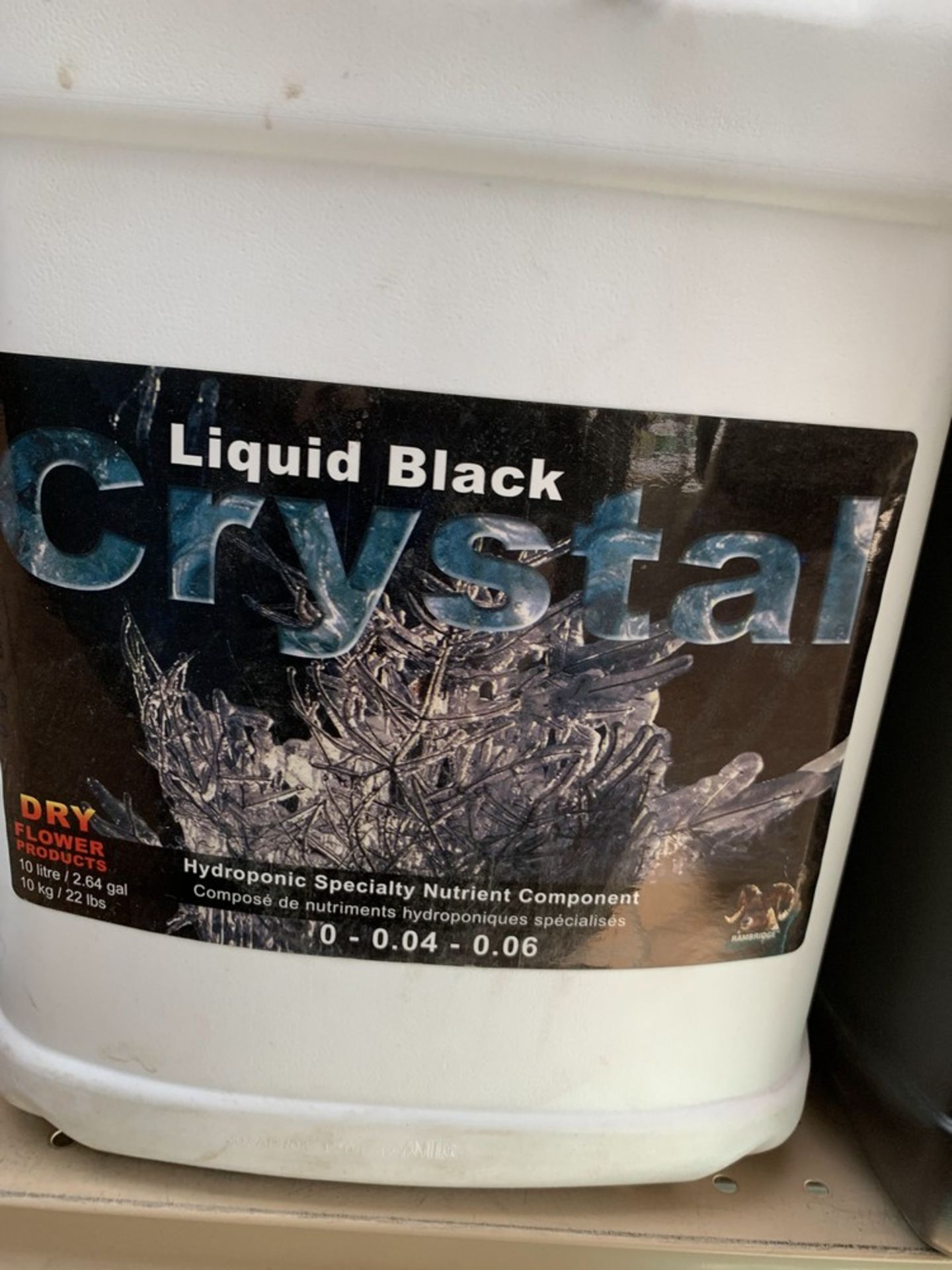 Asst'd - Liquid Black Crystal & GROTEK Root Force, 10L