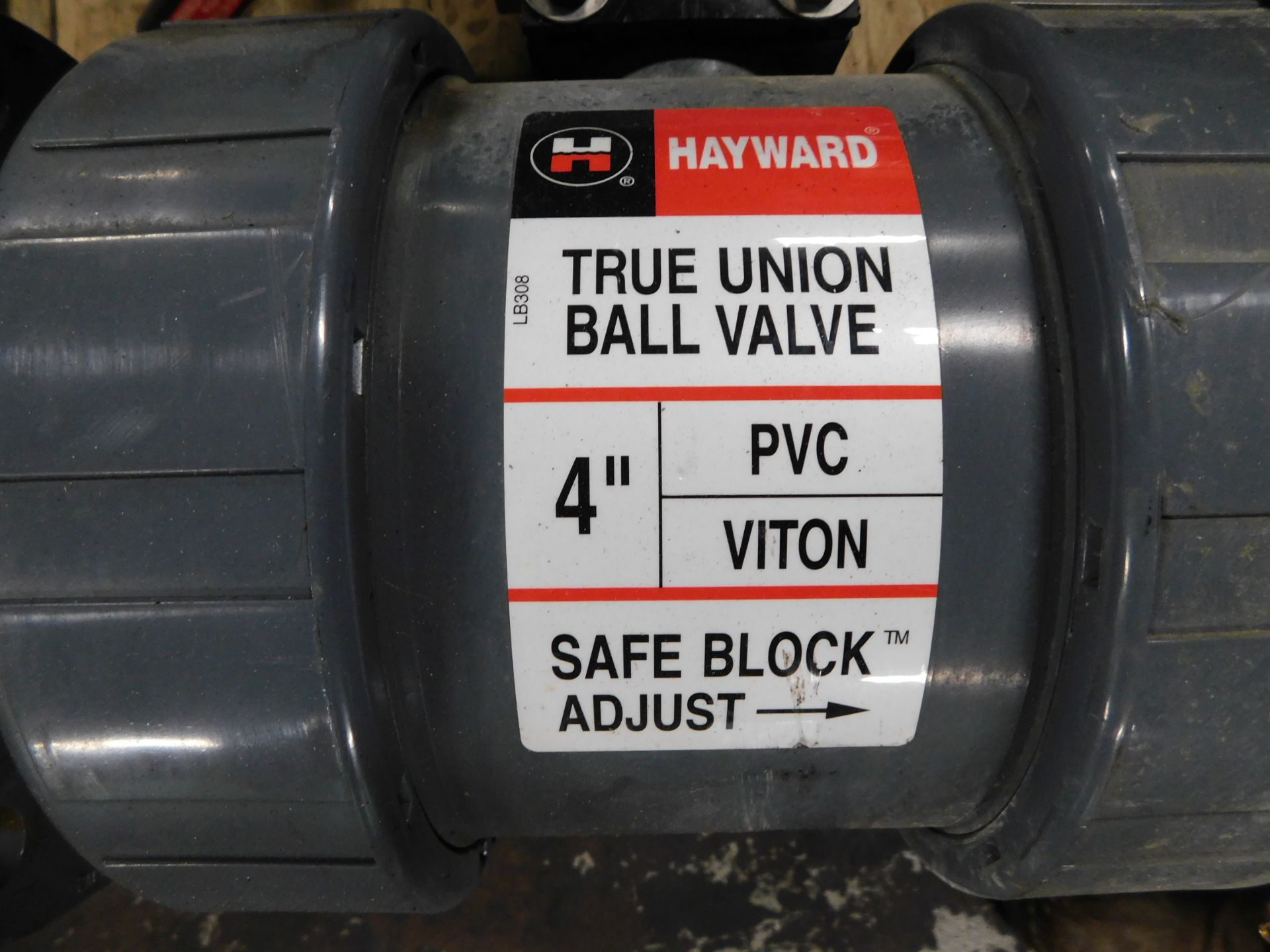 LOT OF (4) LIMITORQUE ACTUATORS W/ 4" HAYWARD BALL VALVES - Image 2 of 2