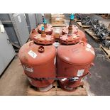 LOT OF (4) TACO WATER TANKS