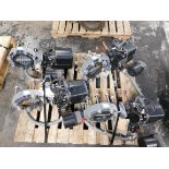 LOT OF (4) LIMITORQUE ACTUATORS W/ 6" HAYWARD BUTTERFLY VALVES