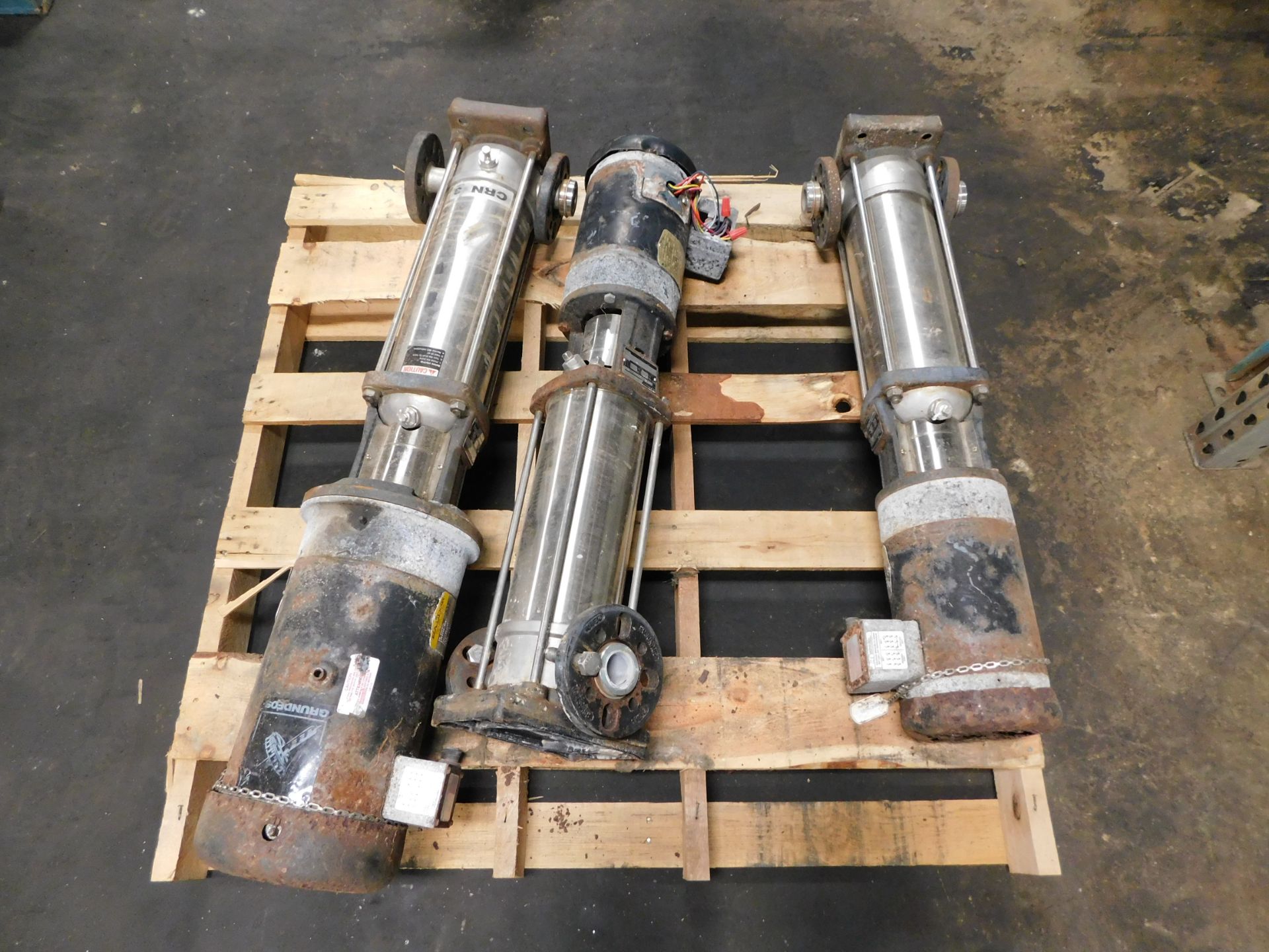 LOT OF (3) GRUNDFOS PUMPS