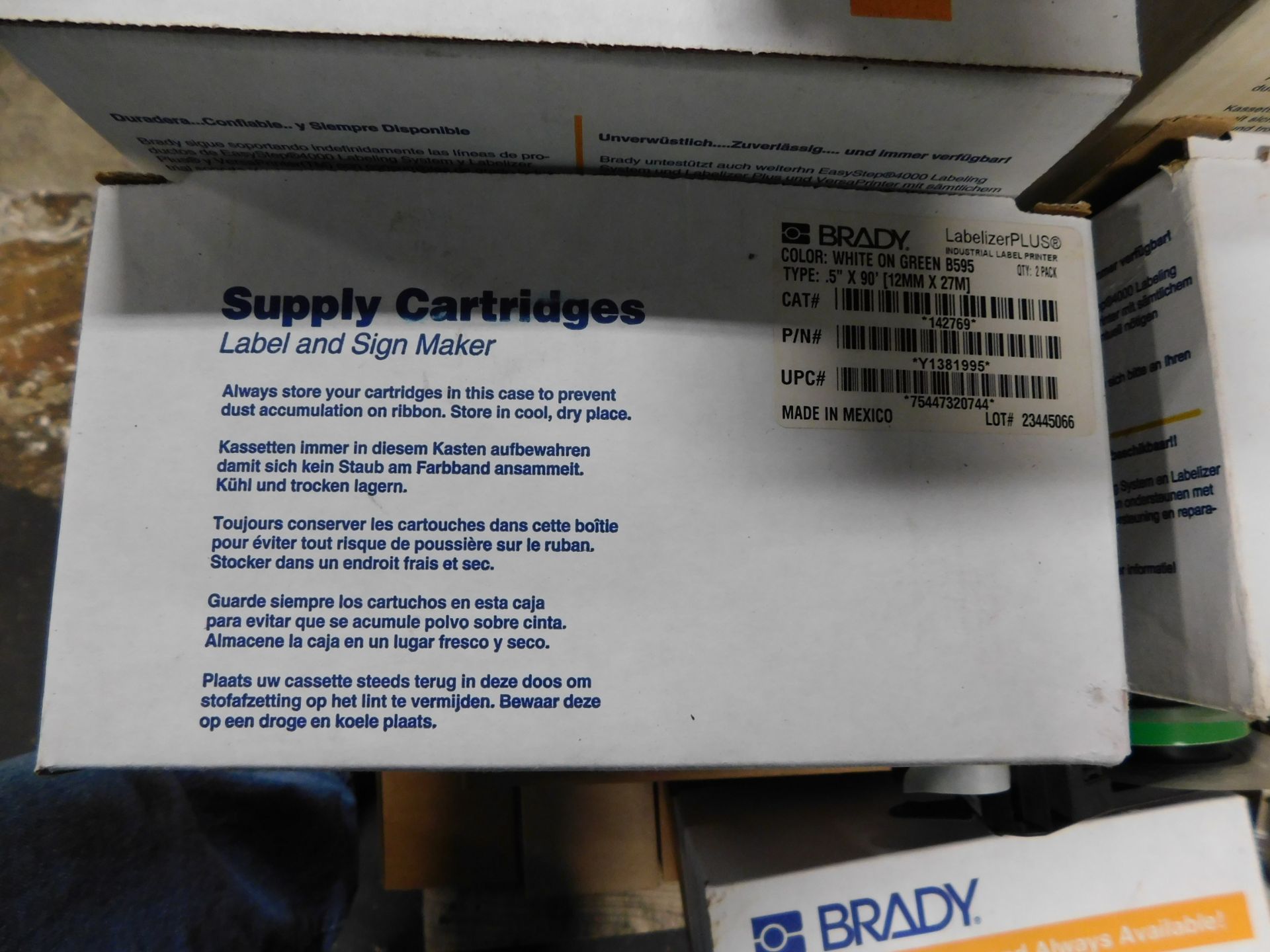 LOT OF NEW BRADY LABELS AND PRINTER SUPPLIES - Image 8 of 8