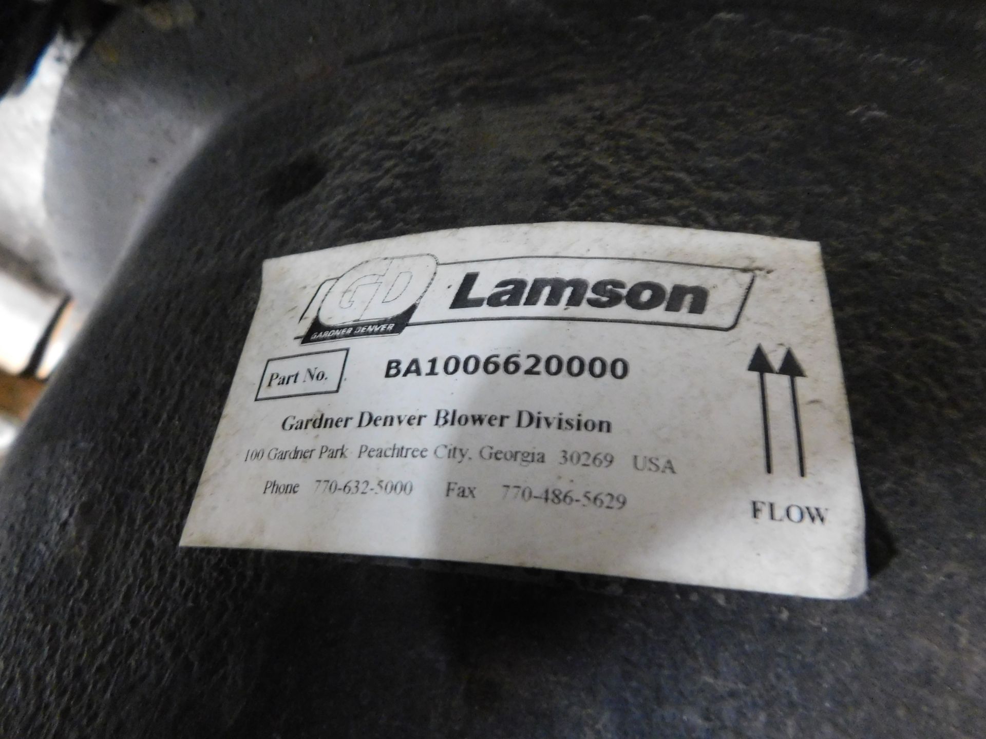 LOT OF (3) LAMSON BA1006620000 17" BLOWER VALVES - Image 4 of 4