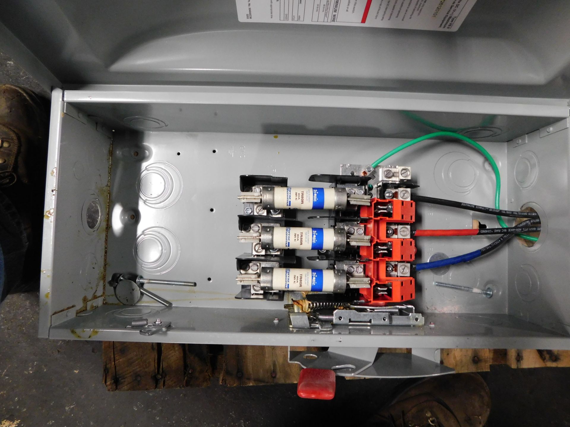 LOT OF (5) GE AND SIEMENS DISCONNECT SWITCHES. - Image 11 of 11