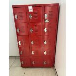 Velodyne Locker w/ 15 10"x10"x14" Locker Units