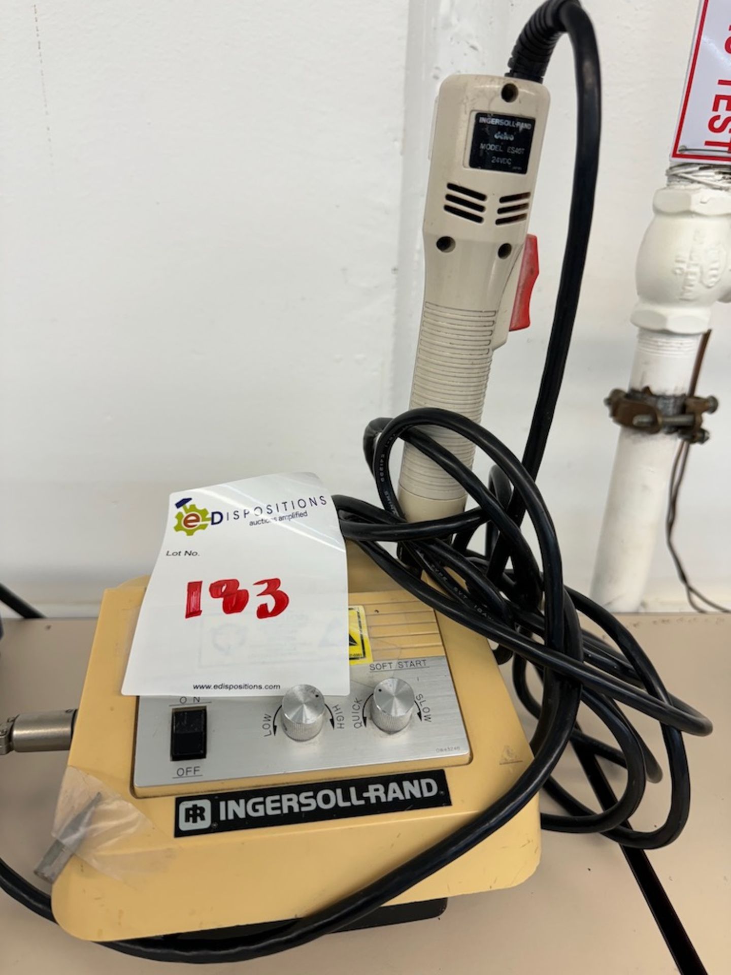 Ingersoll-Rand ESCB 40 Electric Screw Driver