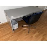 Qty- 2 Office Desks / Tables w / 2-Chairs