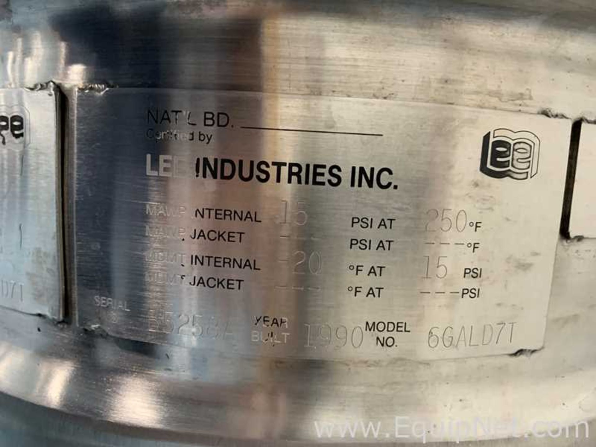 Lee Industries, Inc. 6GALD7T Six Gallon Stainless Steel Jacketed Kettle With Mixer - Bild 5 aus 7