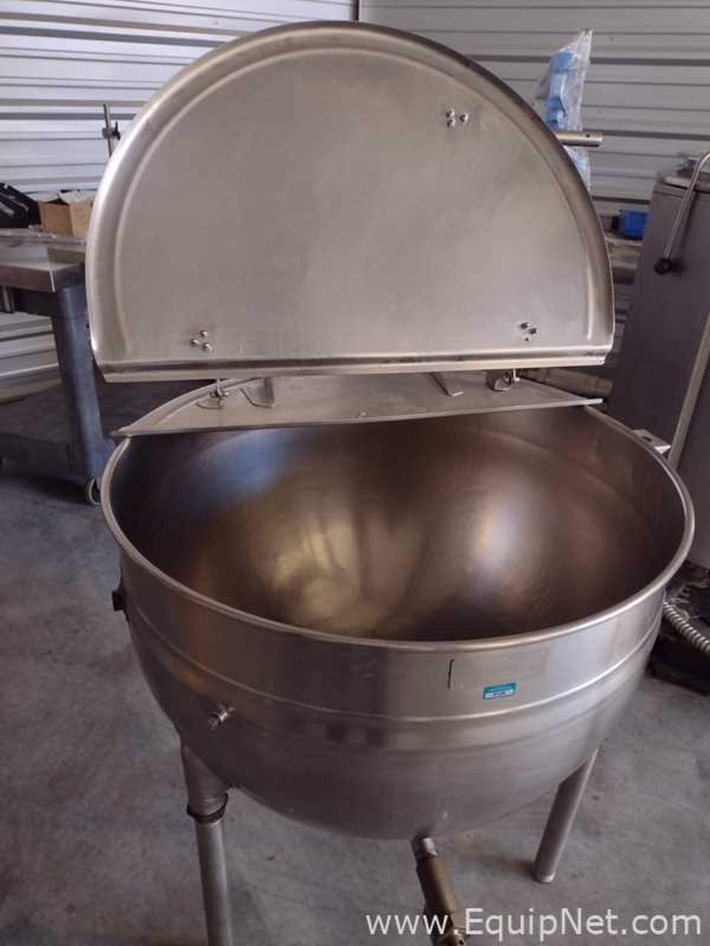 Legions Utensils 60 Gallon Stainless Steel Jacketed Kettle - Image 2 of 5