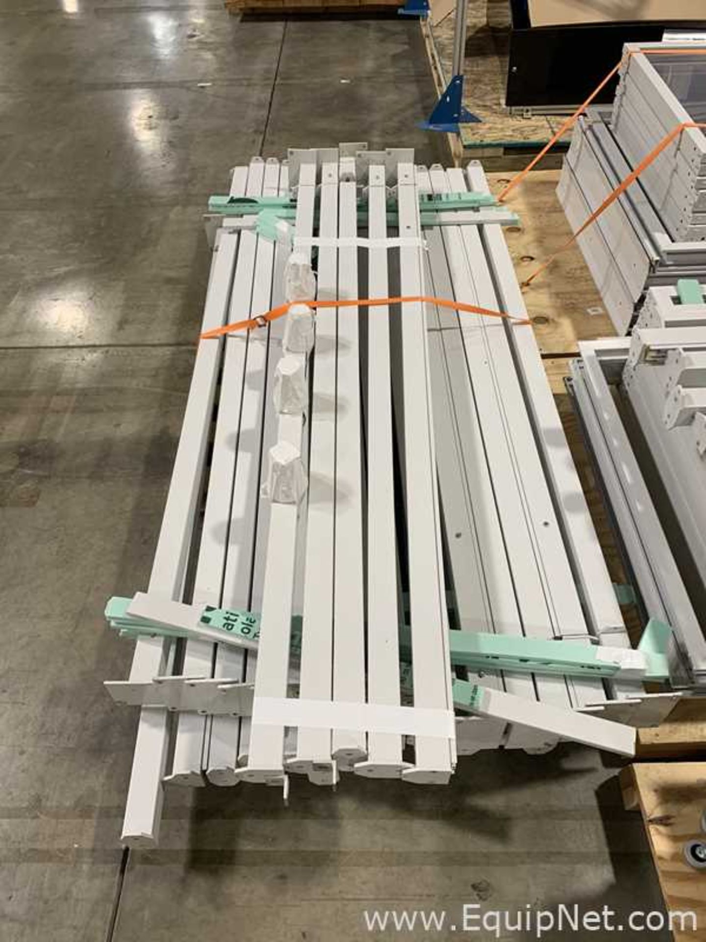 Lot of Aluminum and Plexiglas Safety Guarding - 188 Linear Ft. - Image 8 of 9