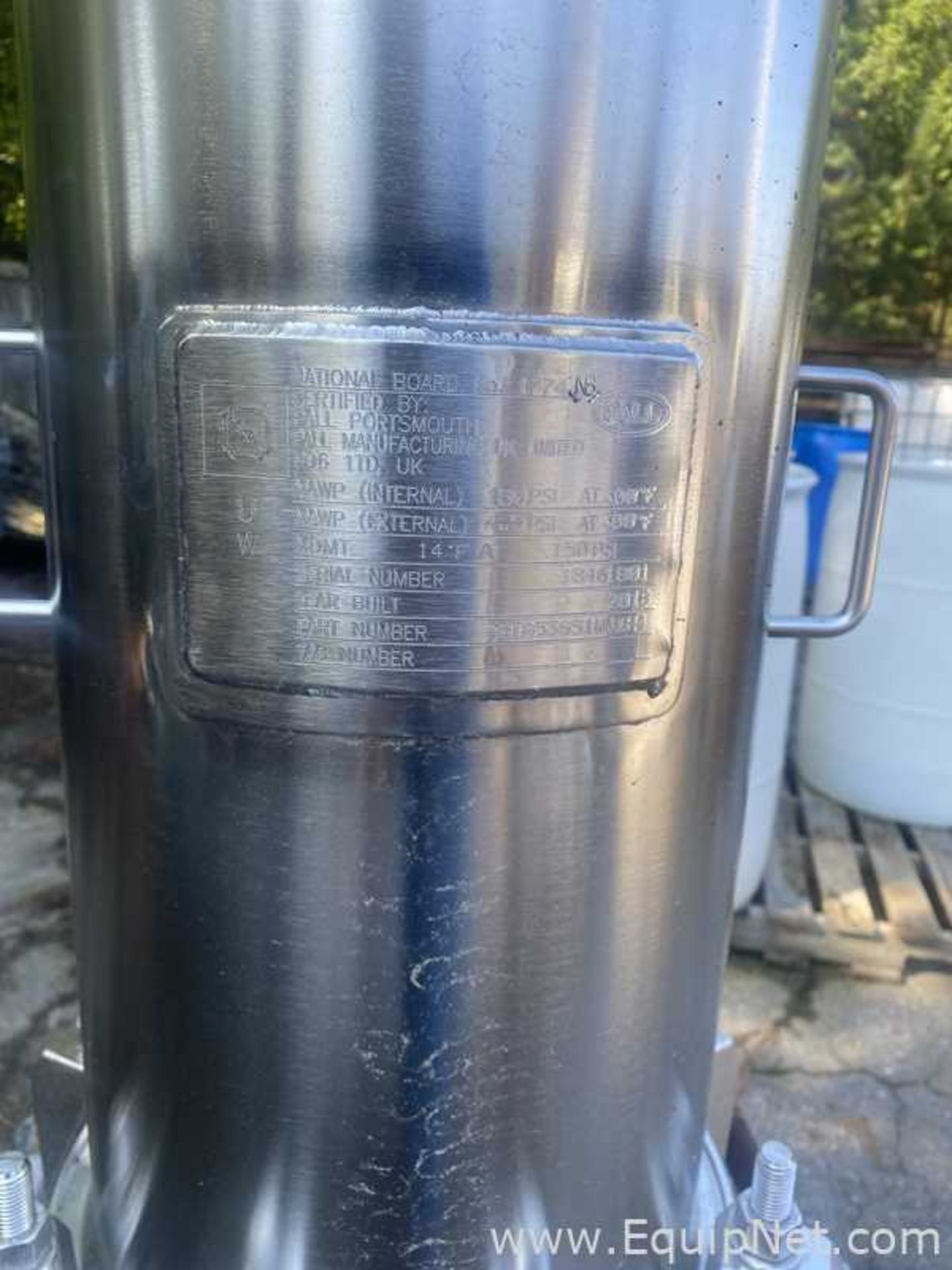 Pall Corporation Advanta AGT 5 Round Housing Stainless Steel Filter - Image 3 of 4