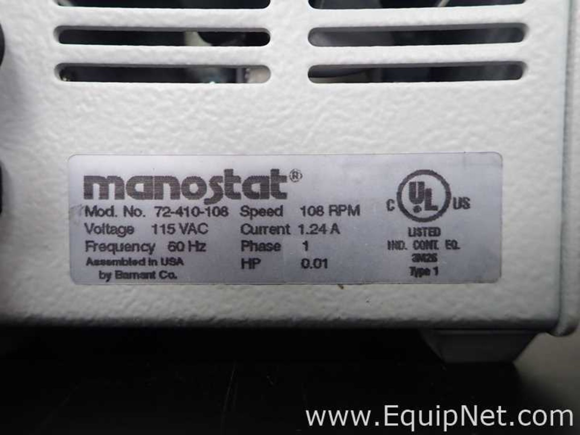 Lot of 2 Manostat 72-410-108 E Series Pumps - Image 2 of 2