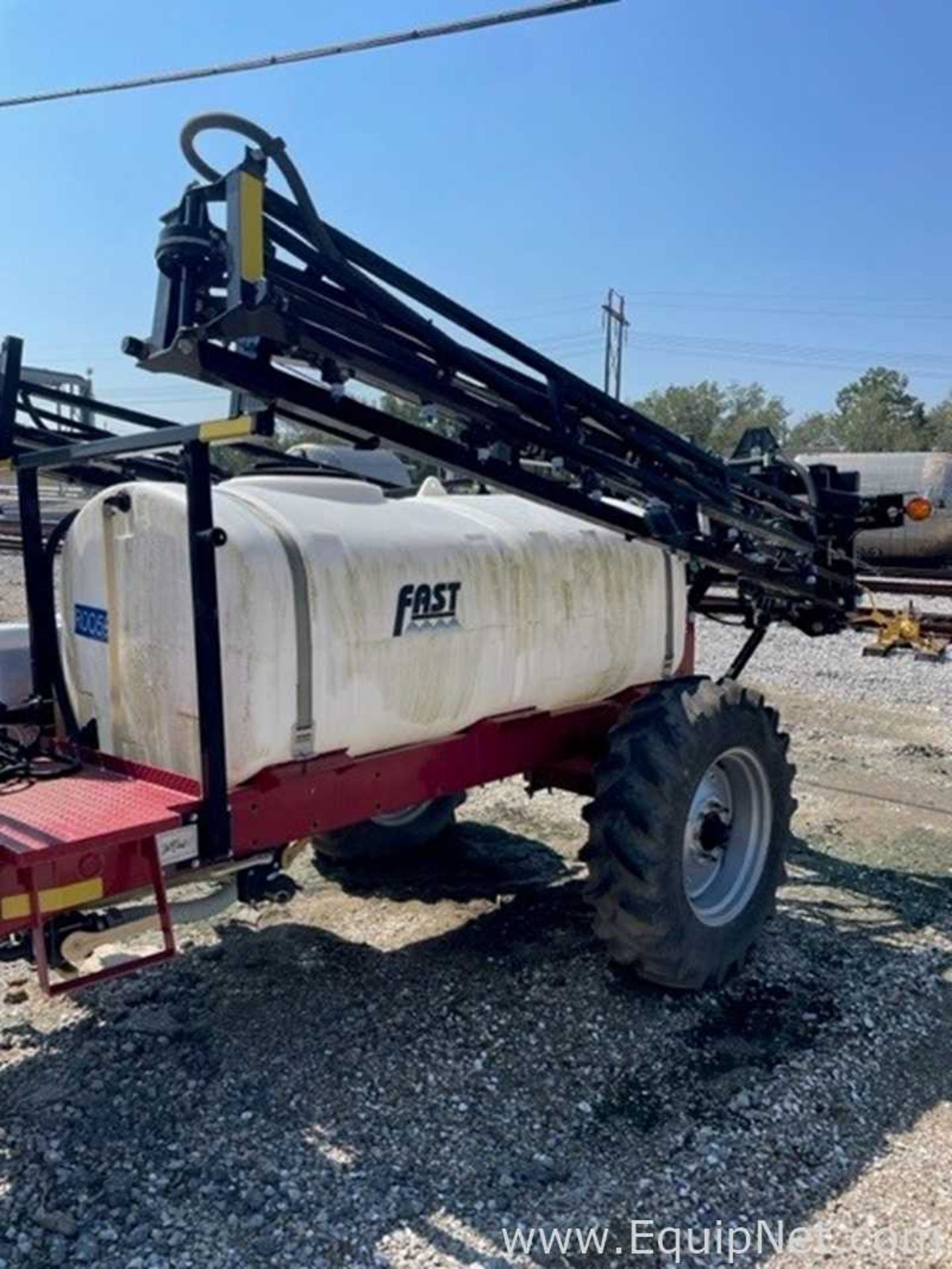 Fast Manufacturing, Inc. BW500 Pull Type Chemical Sprayer On Trailer - Image 2 of 5