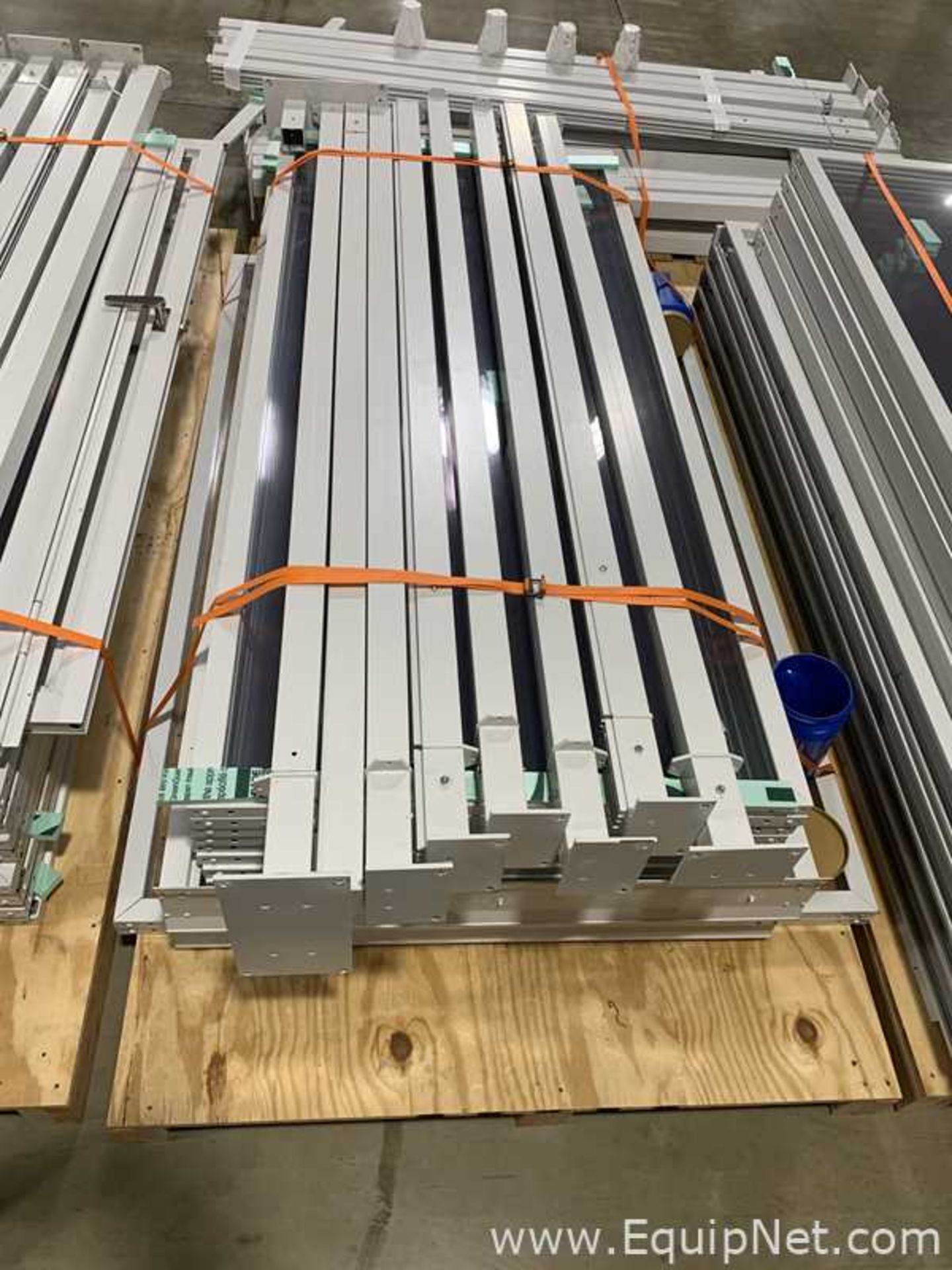 Lot of Aluminum and Plexiglas Safety Guarding - 188 Linear Ft. - Image 6 of 9
