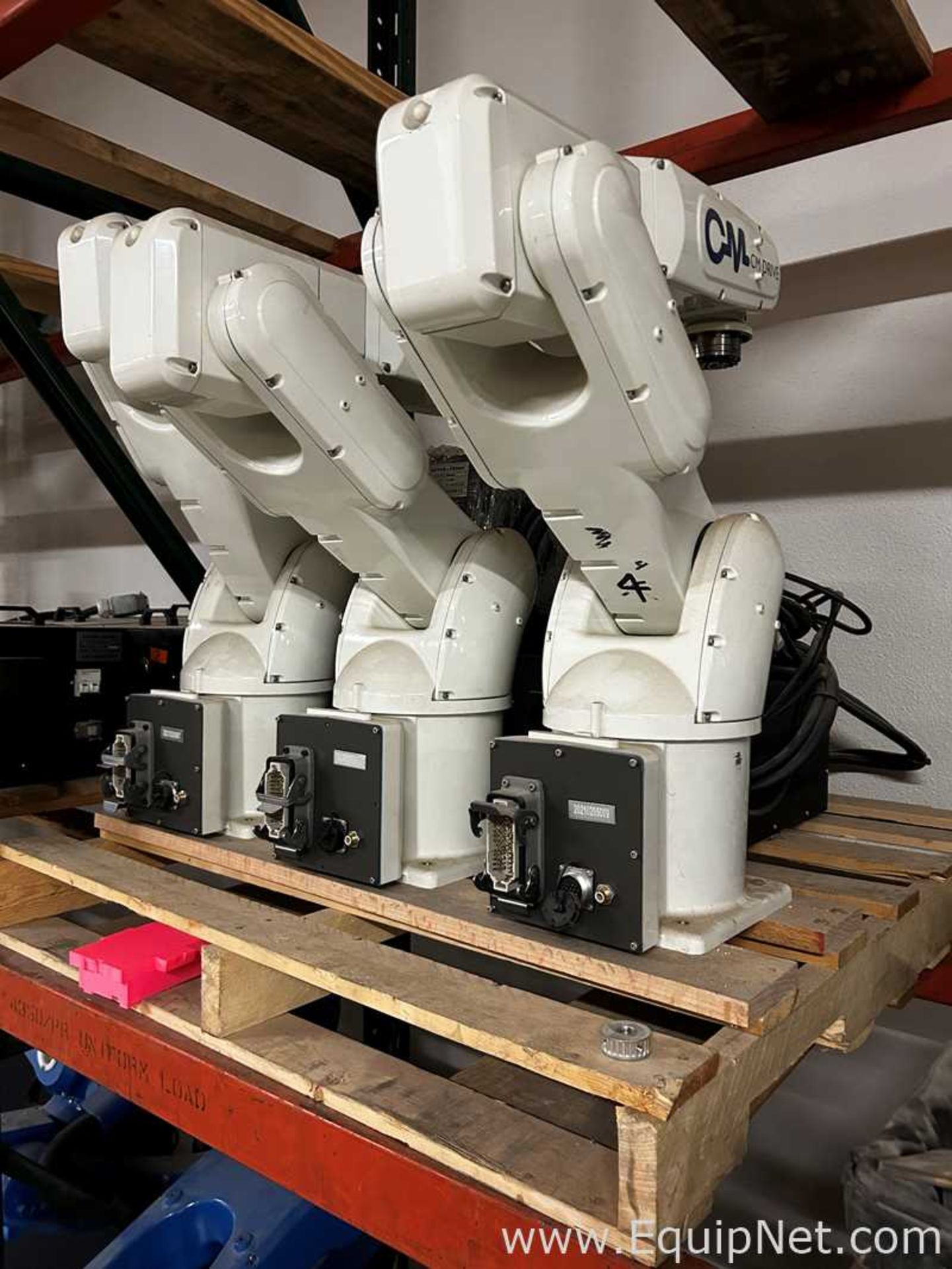 Lot of 3 CM Robotic Robot Arms