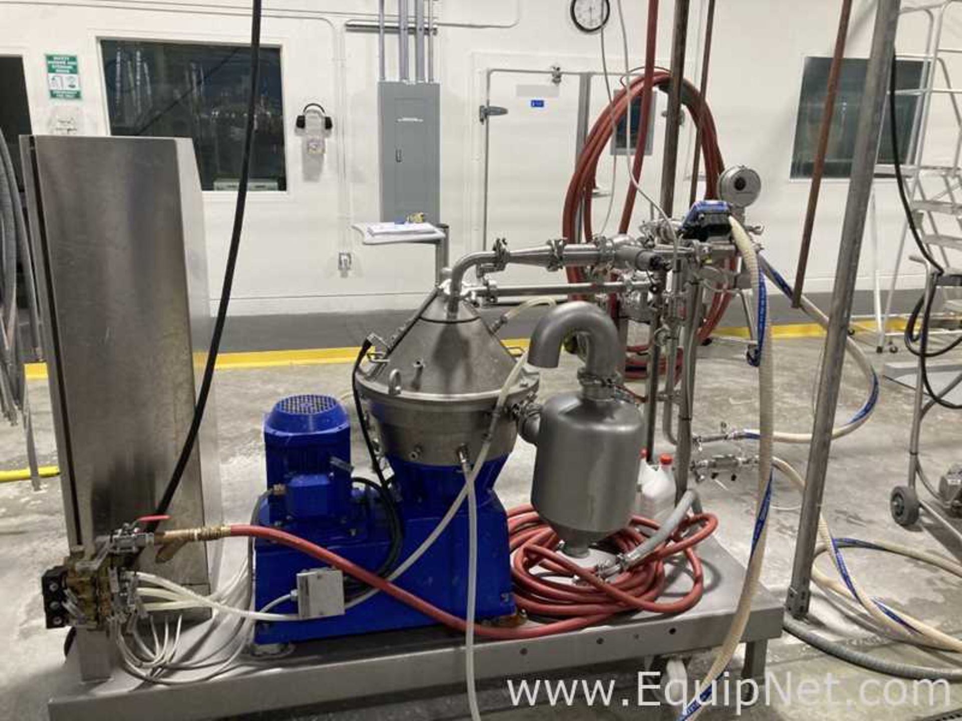 Alfa Laval LAPX 404 Stainless Steel Skid Mounted Centrifuge with Pump Cart - Image 6 of 15