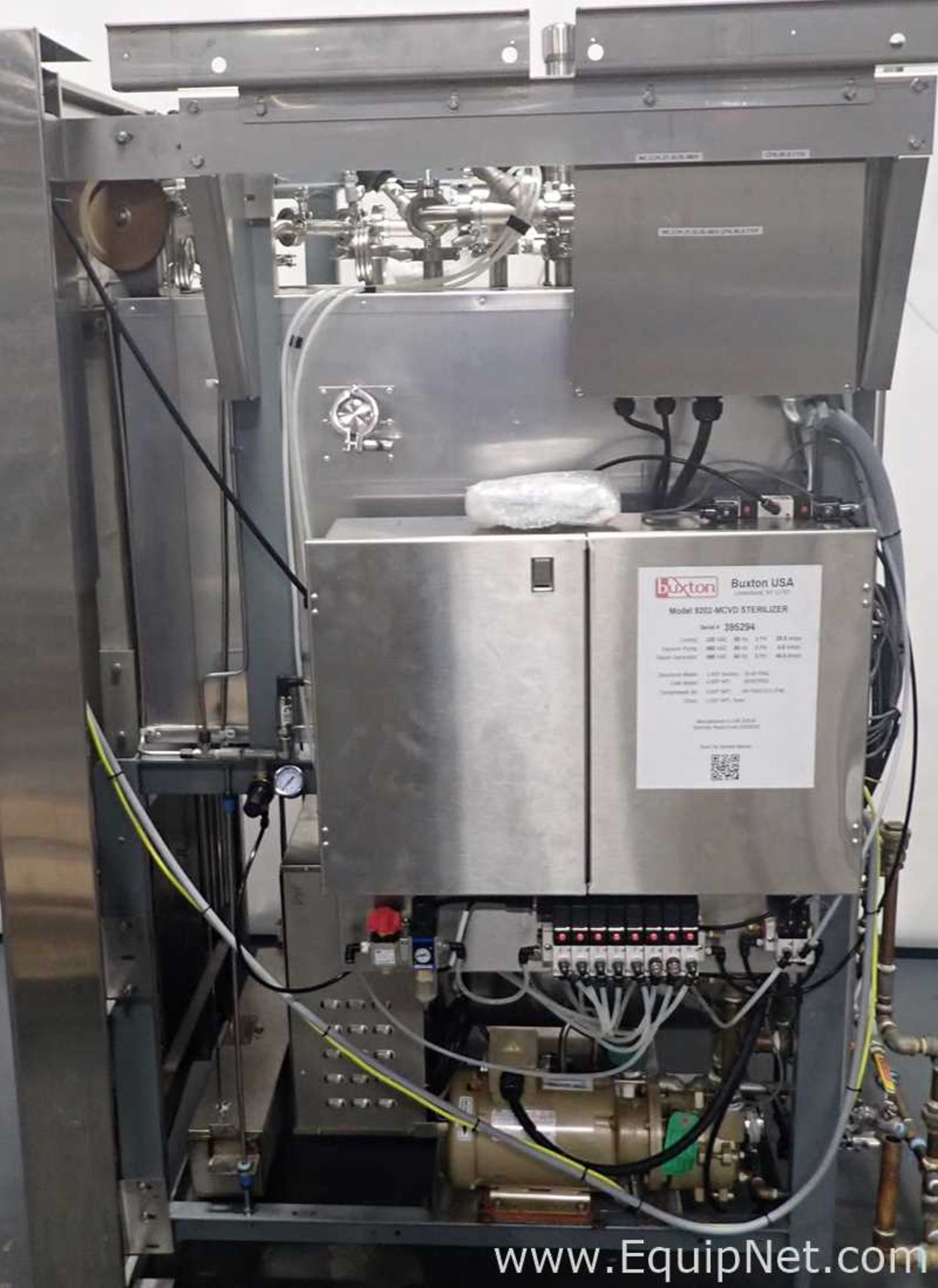 Buxton 9202-MCVD STERILIZER, HIGH VACUUM With Panels - Image 3 of 6