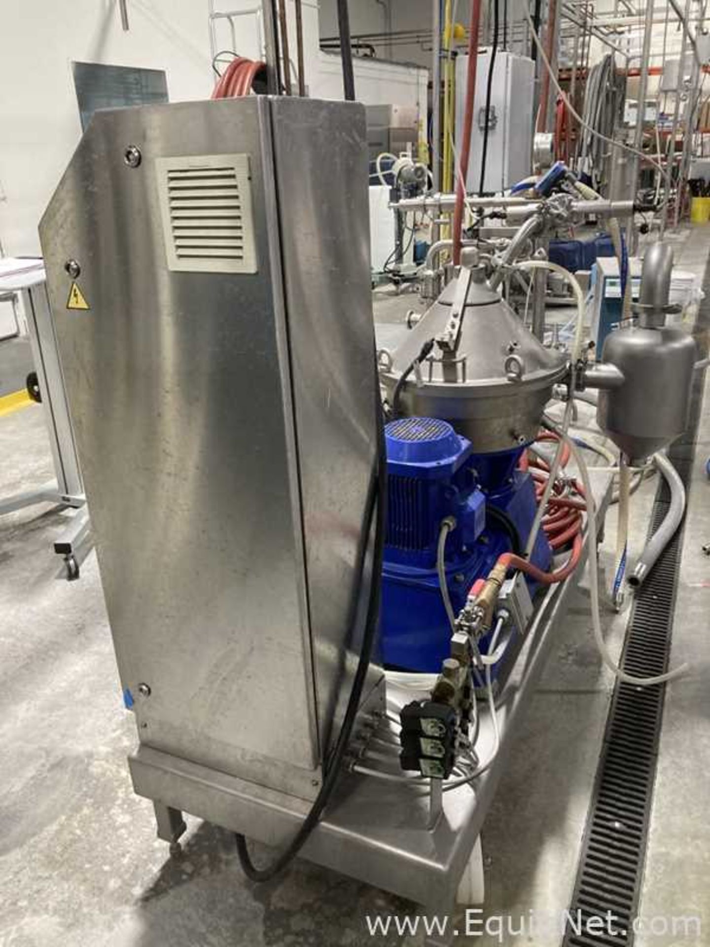 Alfa Laval LAPX 404 Stainless Steel Skid Mounted Centrifuge with Pump Cart - Image 7 of 15