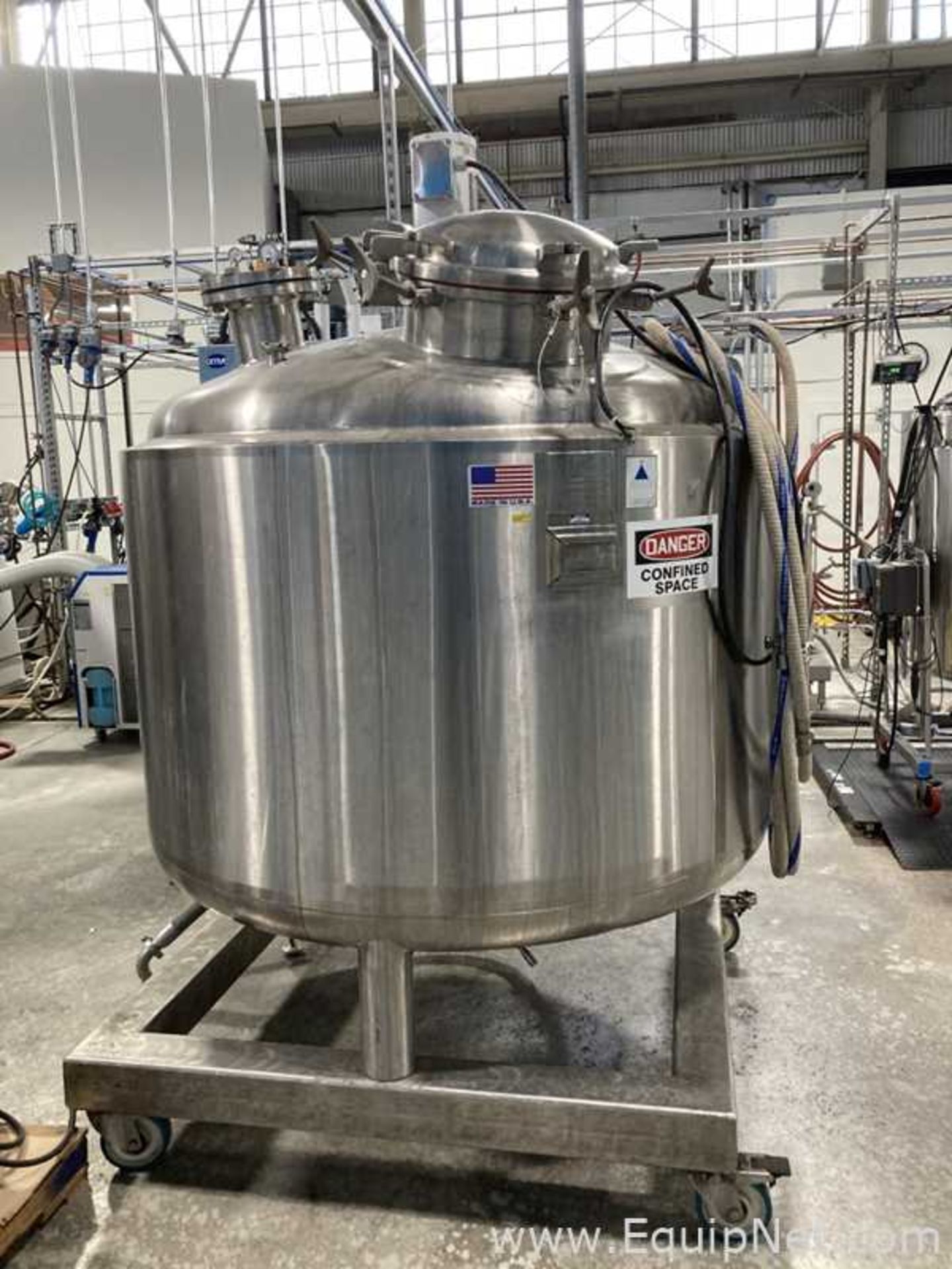 Precision Stainless 1500 Liter Stainless Steel Tank - Image 2 of 14