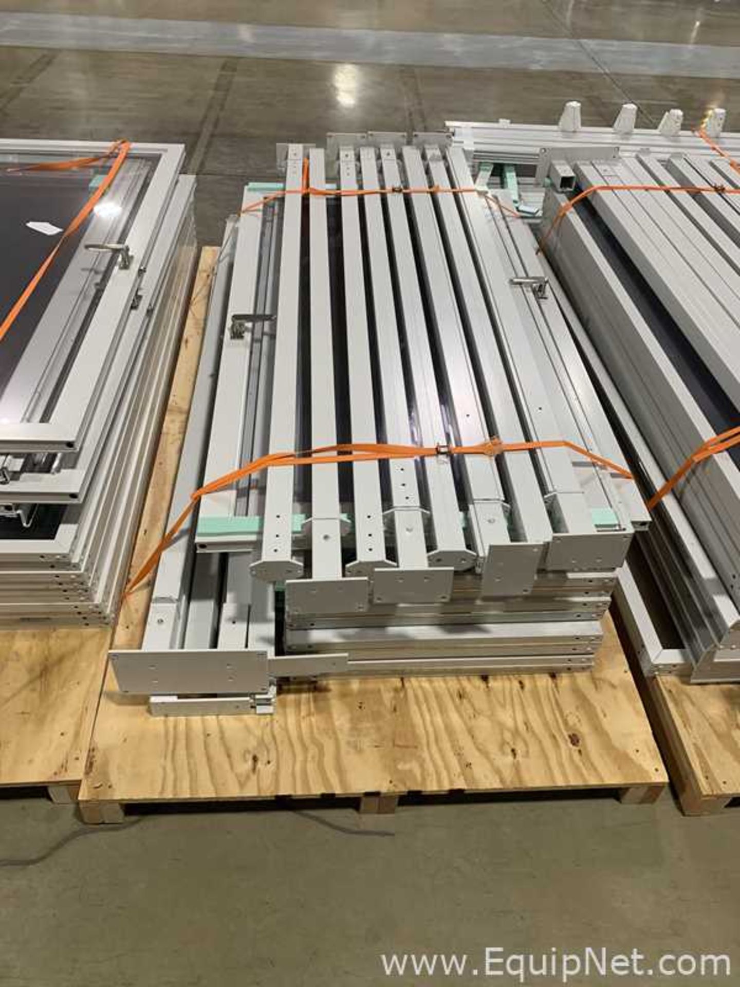 Lot of Aluminum and Plexiglas Safety Guarding - 188 Linear Ft. - Image 5 of 9