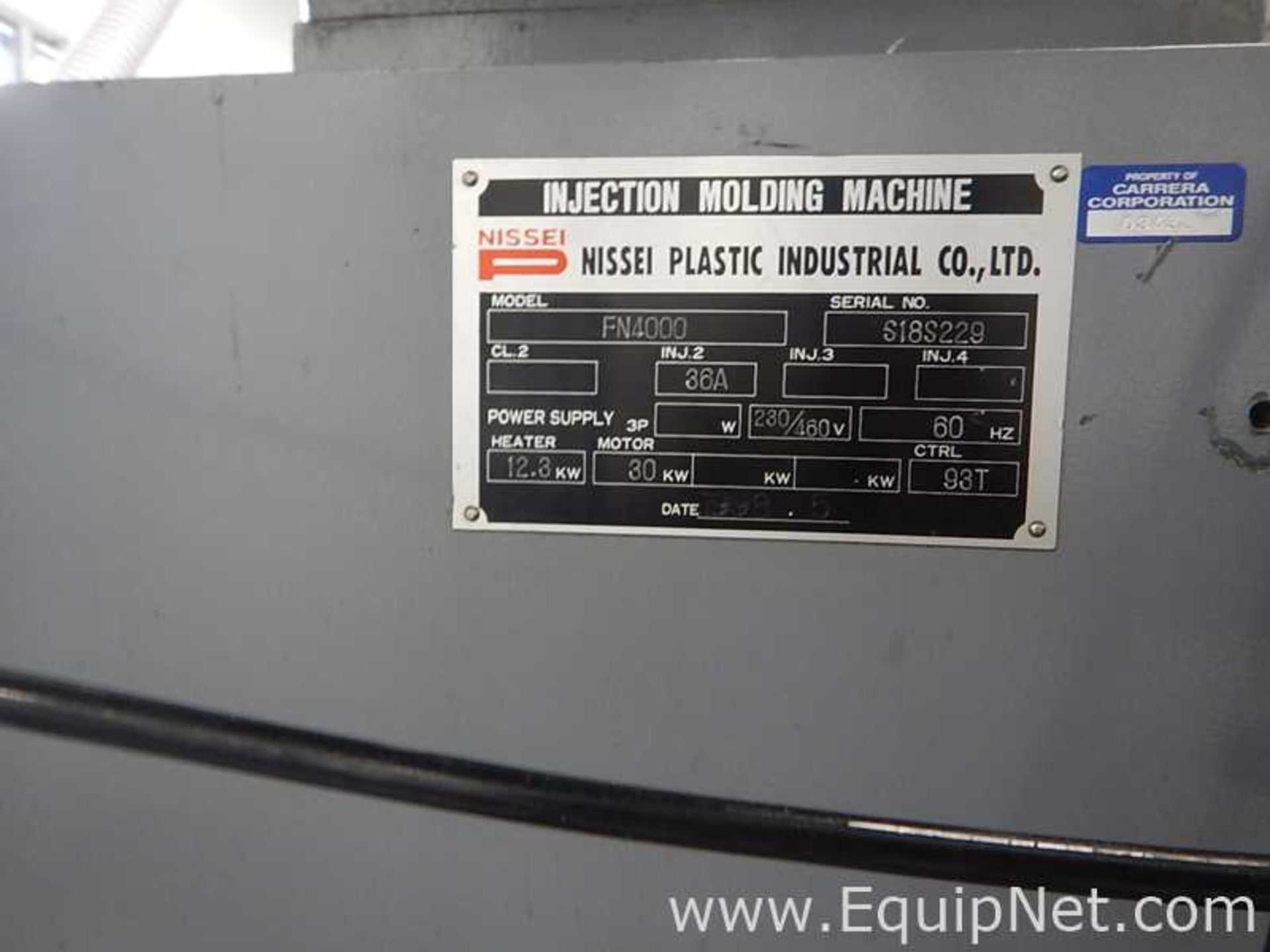 Nissei FN4000-36A Injection Molding Machine - Image 13 of 22