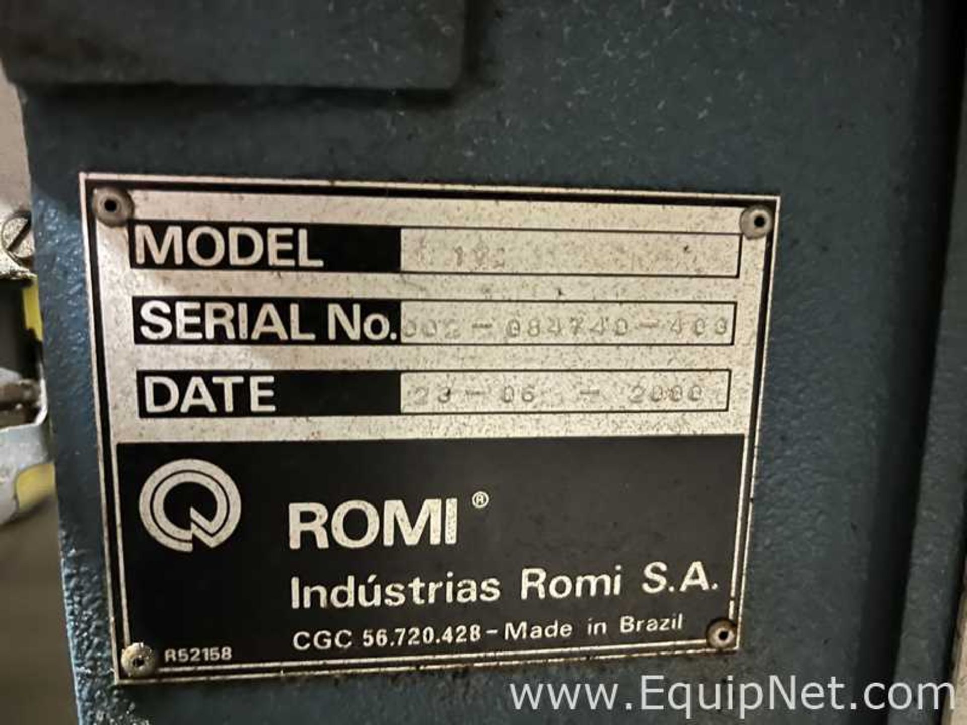 ROMI M17 CNC Lathe - Image 3 of 3