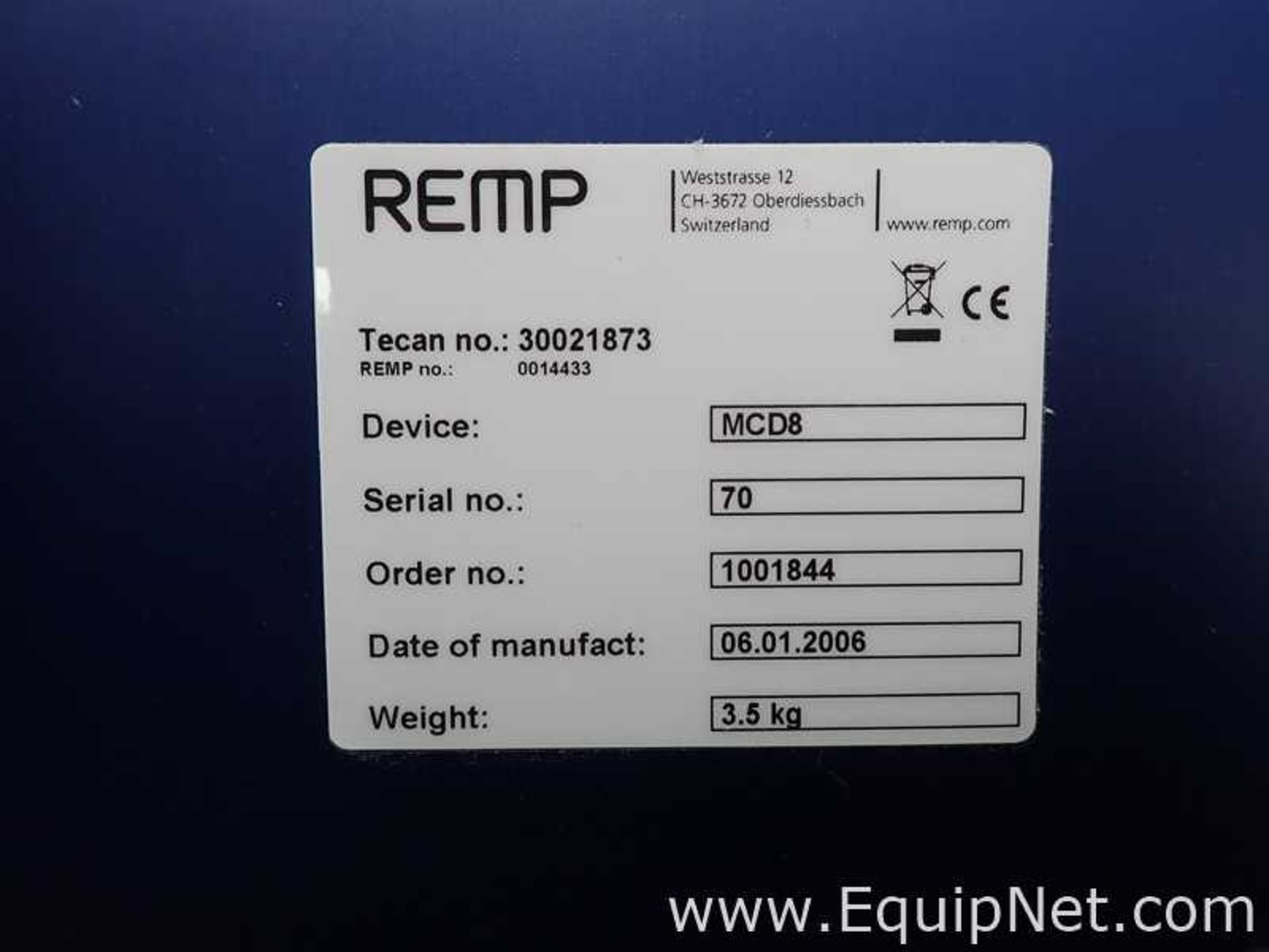 Remp MCD8 Manual Tube Capper - Image 2 of 2