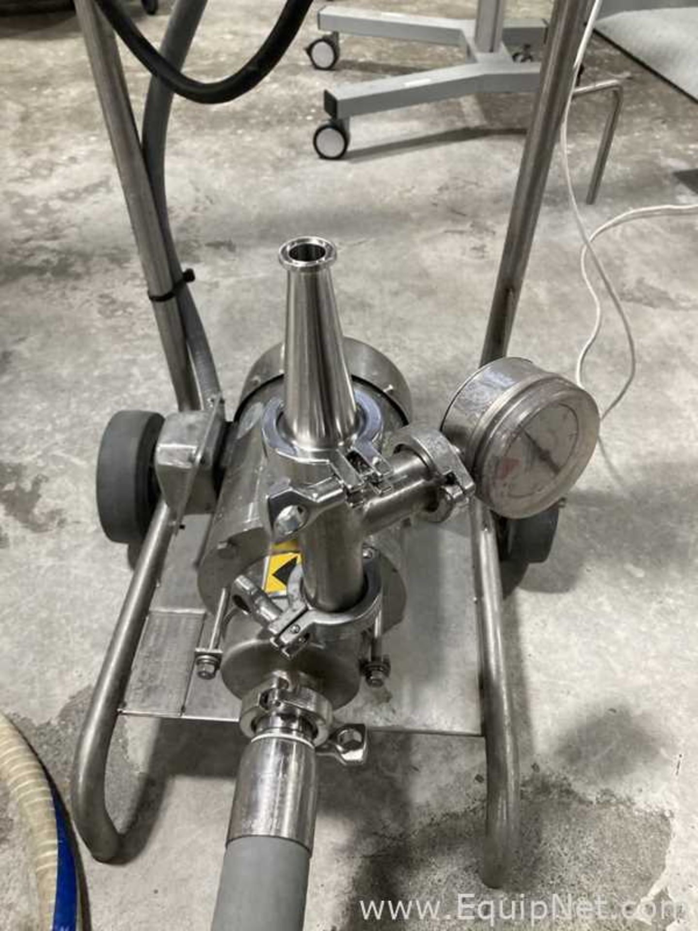 Alfa Laval LAPX 404 Stainless Steel Skid Mounted Centrifuge with Pump Cart - Image 12 of 15