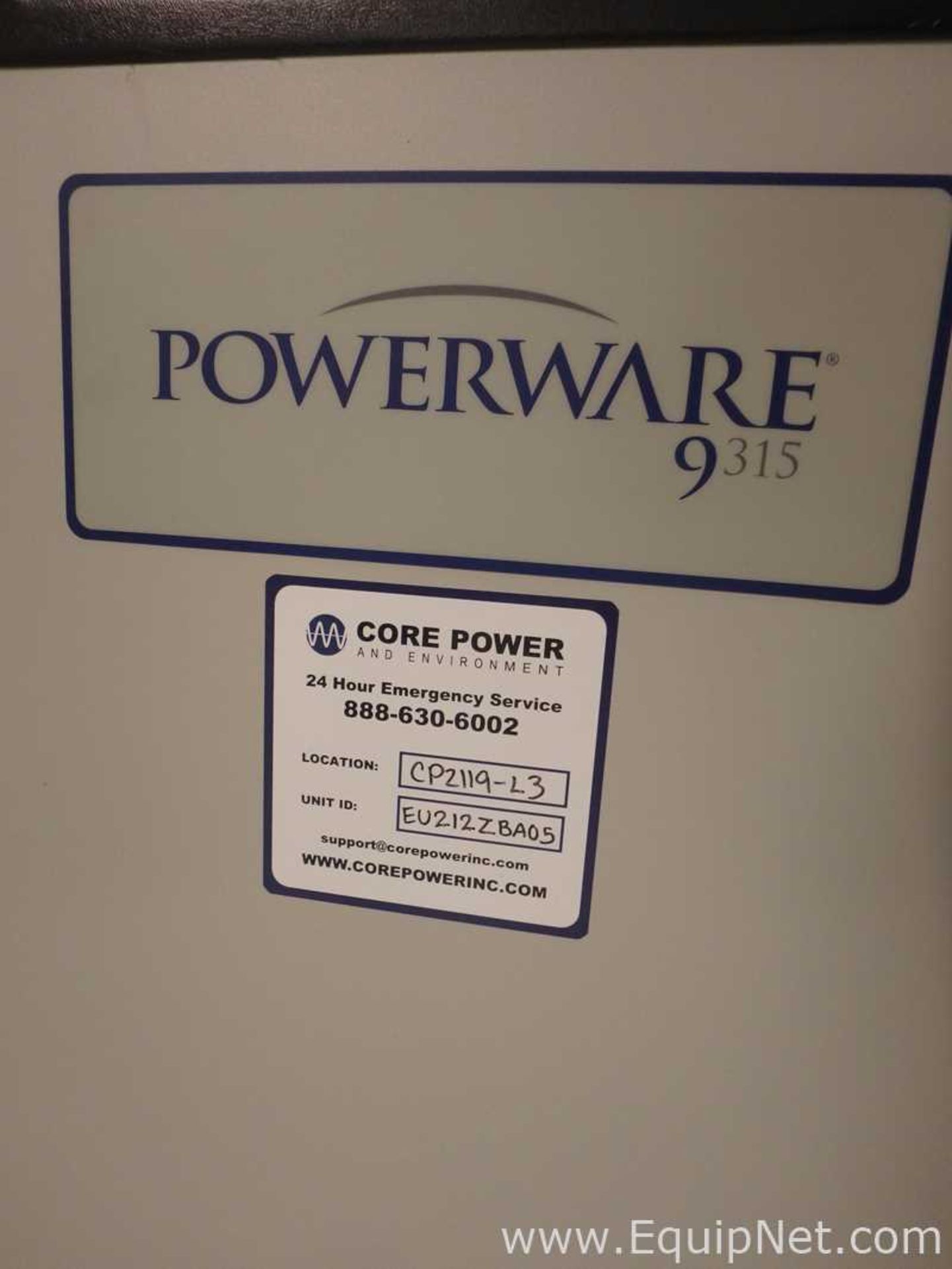 Powerware 9315-50 Uninterruptible Power System 50KVA-40Kw - Image 4 of 12