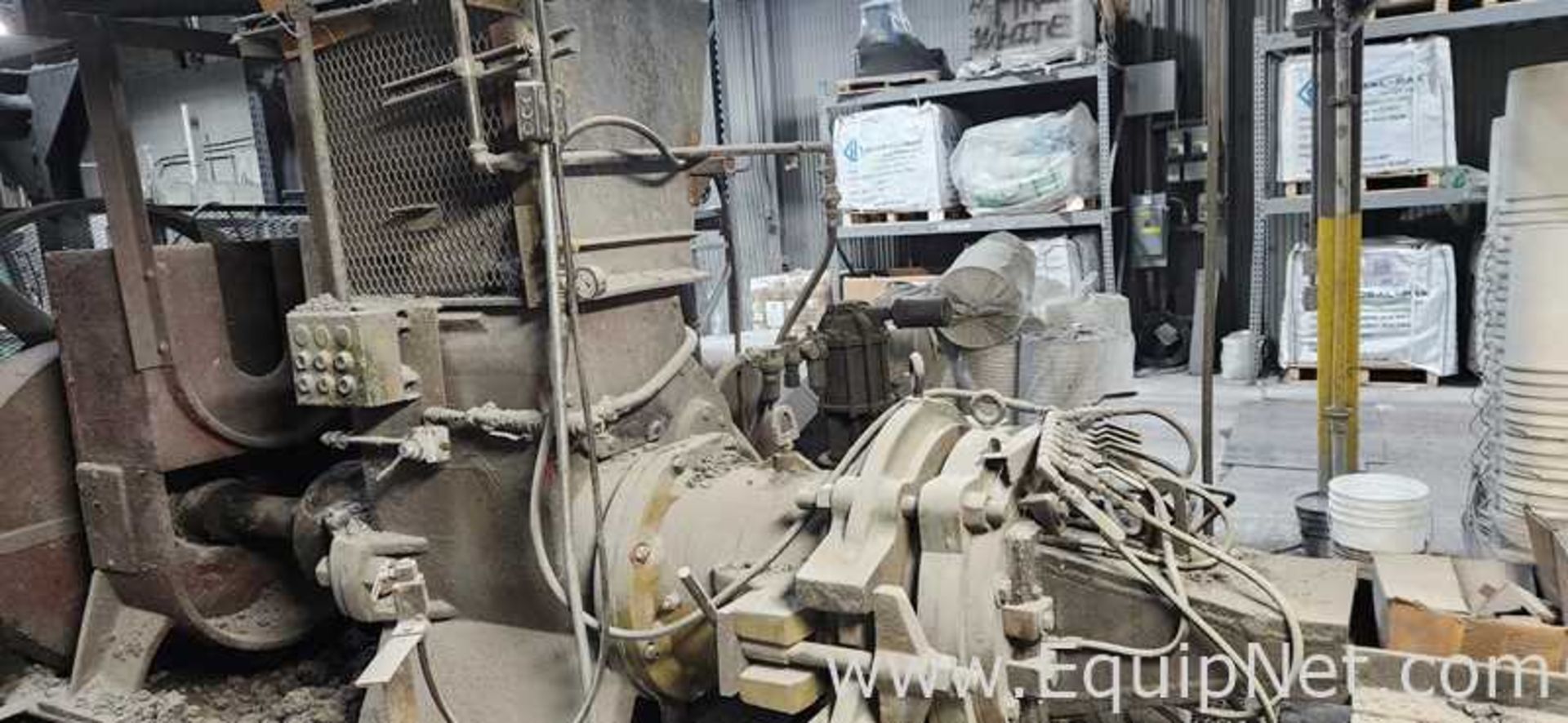 JC Steele Plugger-Extruder with 2 Conveyors