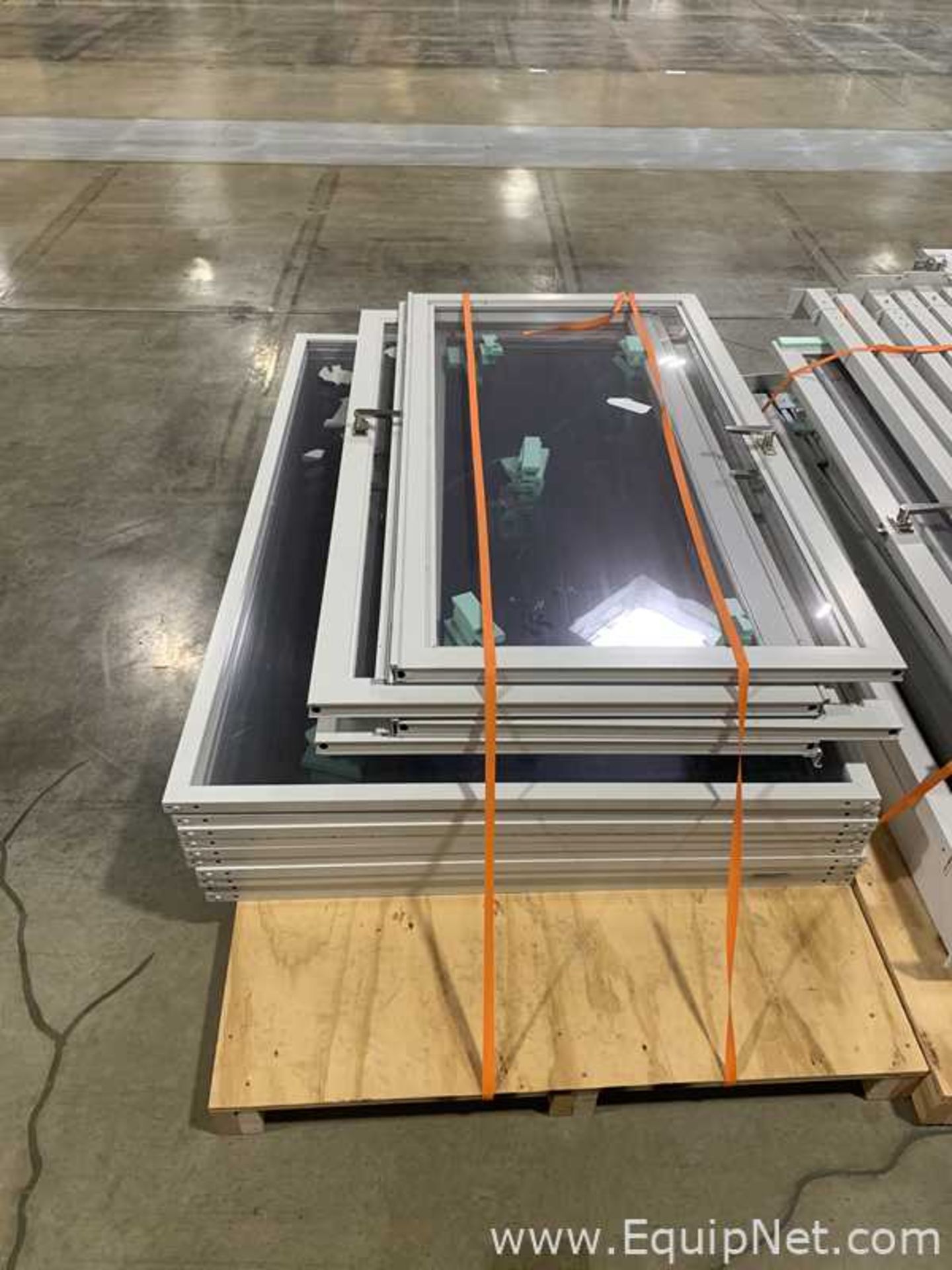 Lot of Aluminum and Plexiglas Safety Guarding - 188 Linear Ft. - Image 4 of 9