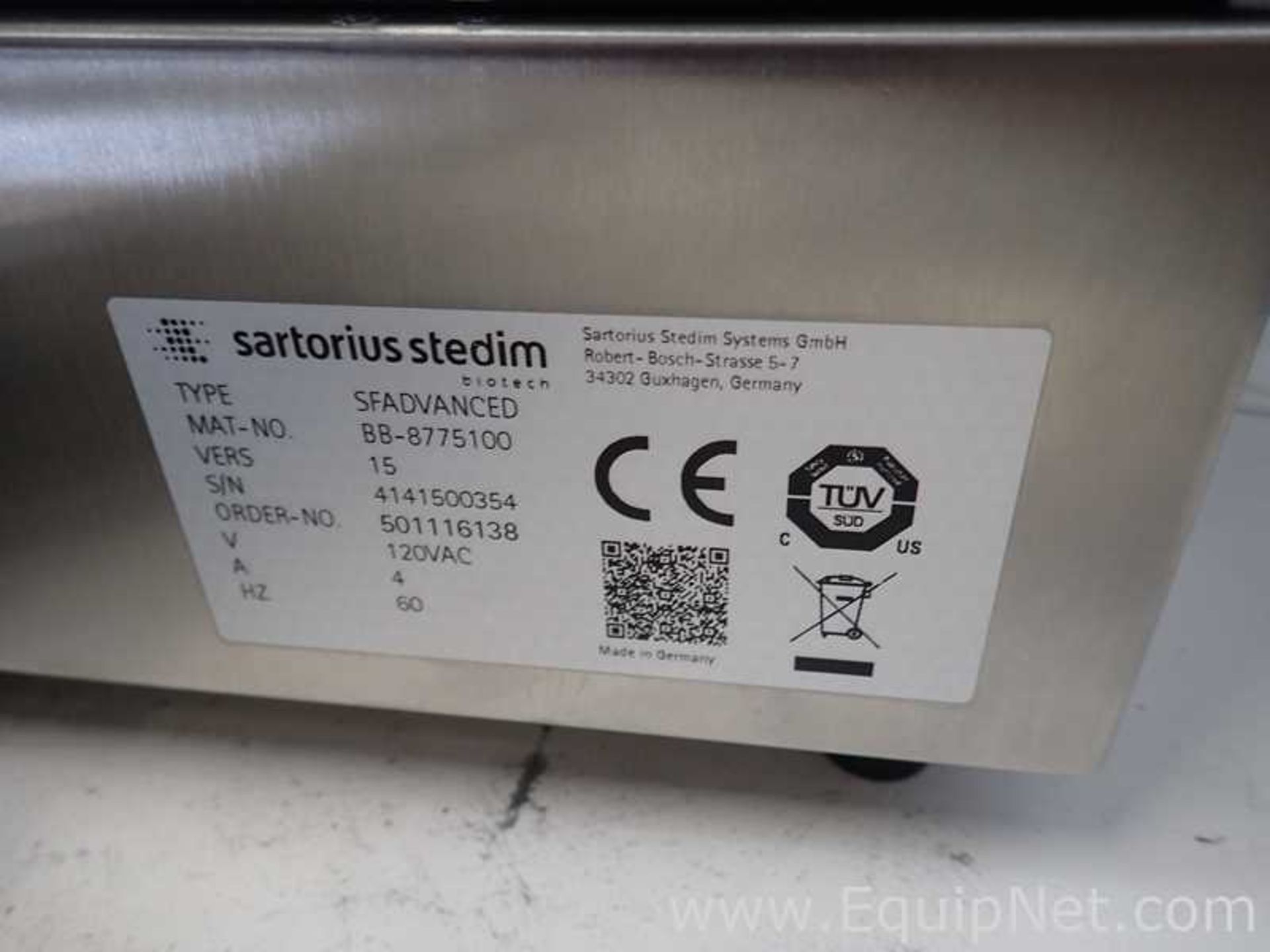 Unused Sartorius Stedim Systems Biotech SFADVANCED Sartoflow Advanced Filtration Unit - Image 10 of 26
