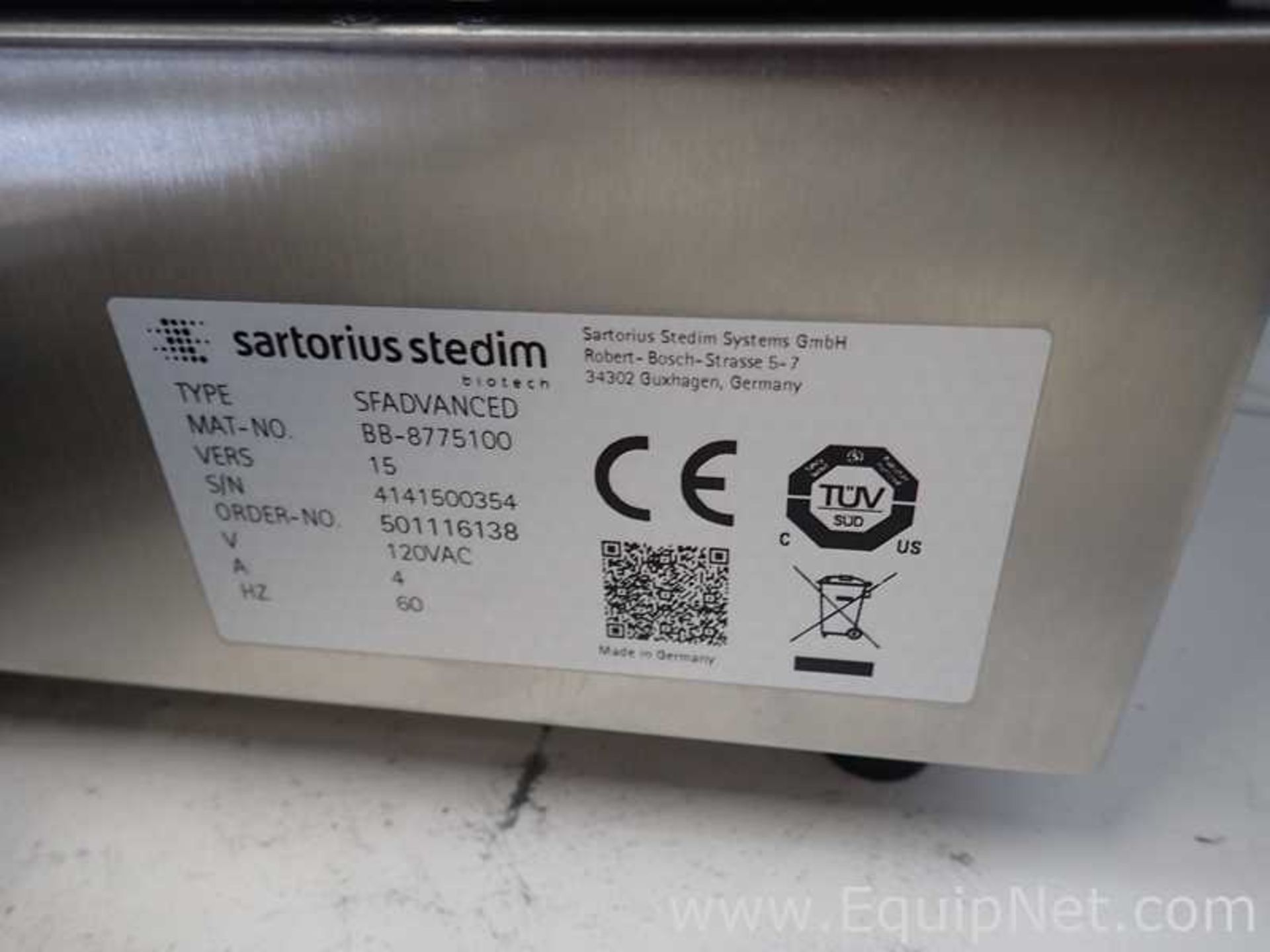 Unused Sartorius Stedim Systems Biotech SFADVANCED Sartoflow Advanced Filtration Unit - Image 10 of 22