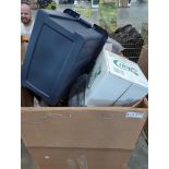 storage tote, Duracell batteries, office chair pad, air mattresses, games, napkins and more