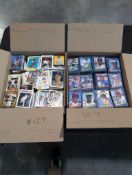 2 boxes of baseball cards