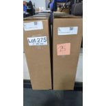 Two Dell UltraSharp LED Monitors 24" & 27" U2417H/UP2716D