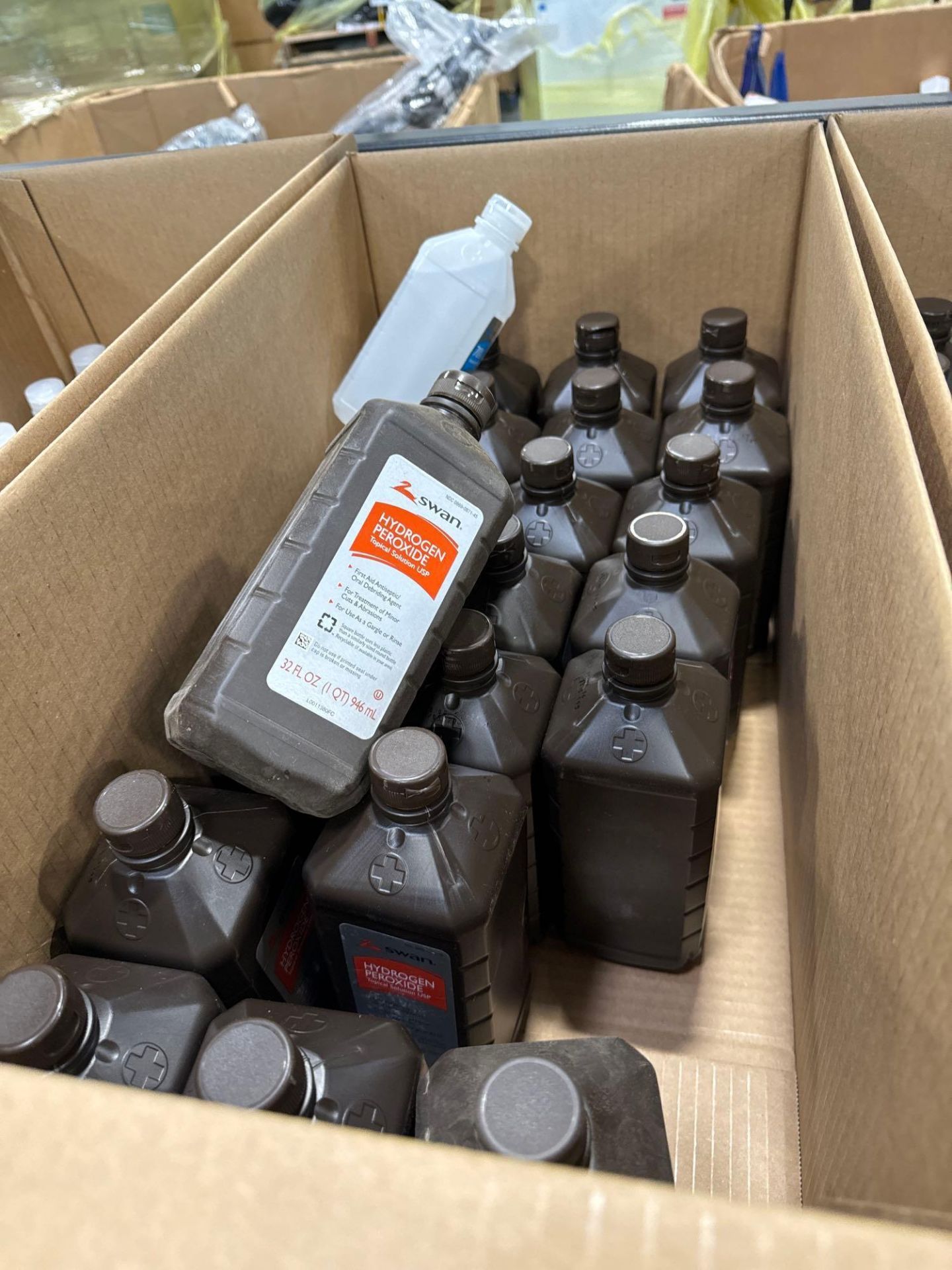 Boxes of Hydrogen Peroxide & 70% Isopropyl Alcohol - Image 5 of 6