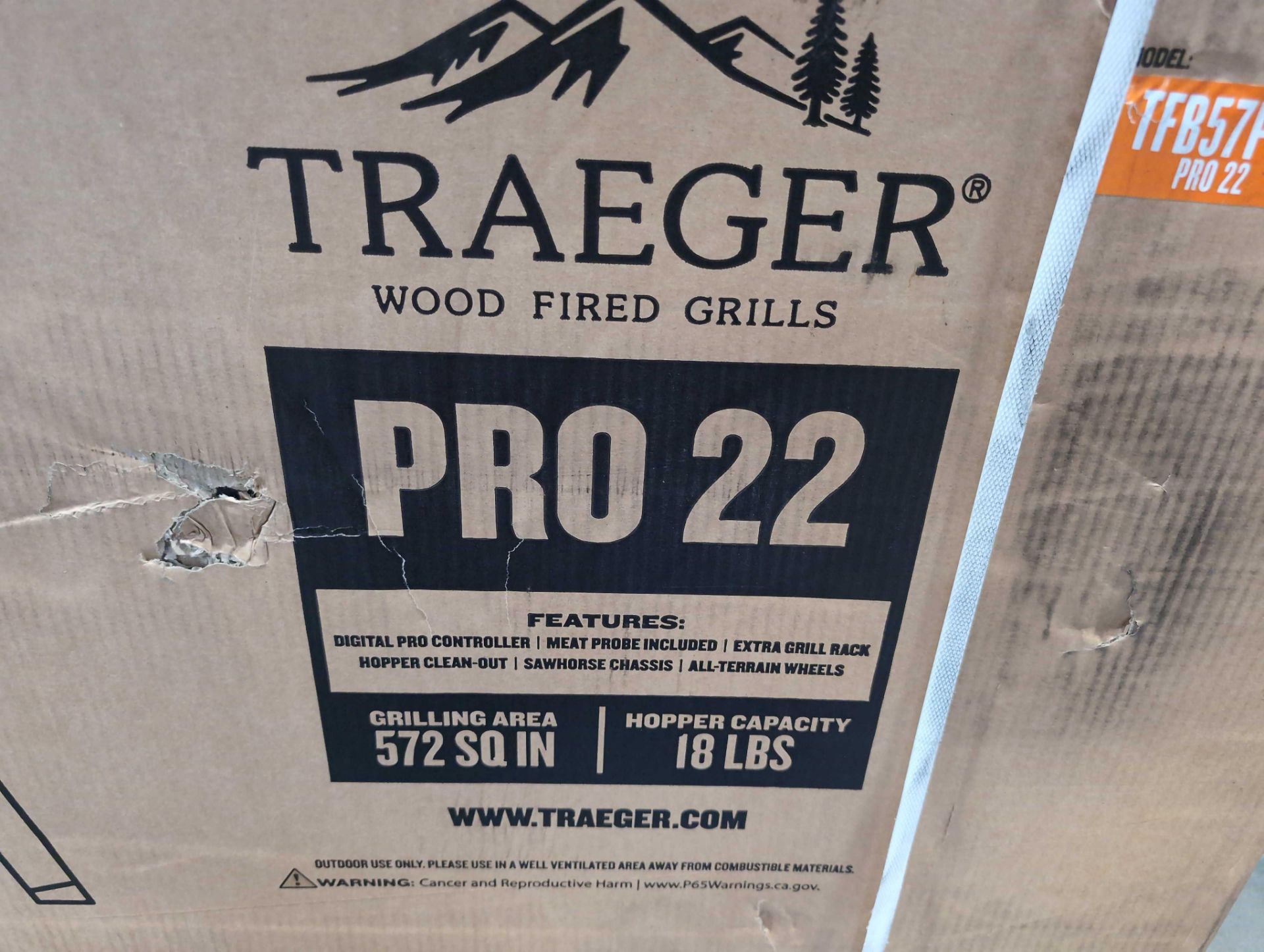 Traeger Pro 22 TFB57PZB - Image 3 of 4
