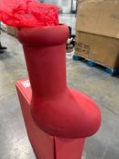 MSCHF Big Red Boots Size 7