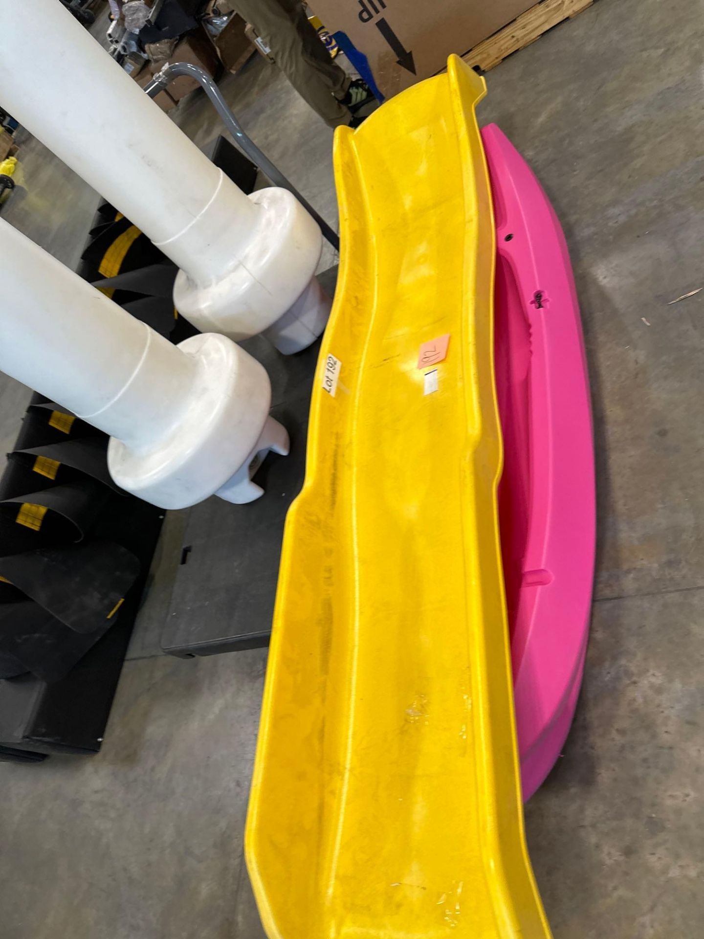 two Kayaks, Buoy, Cart, slide - Image 3 of 5